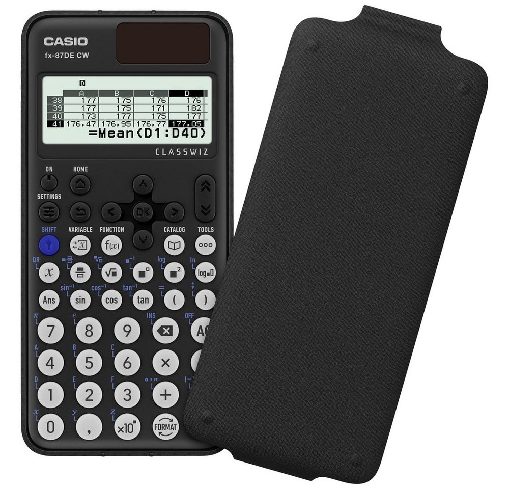 Thumbnail - CASIO Taschenrechner Casio FX-87DE CW Technisch wissenschaftlicher Rechner Schwarz Display