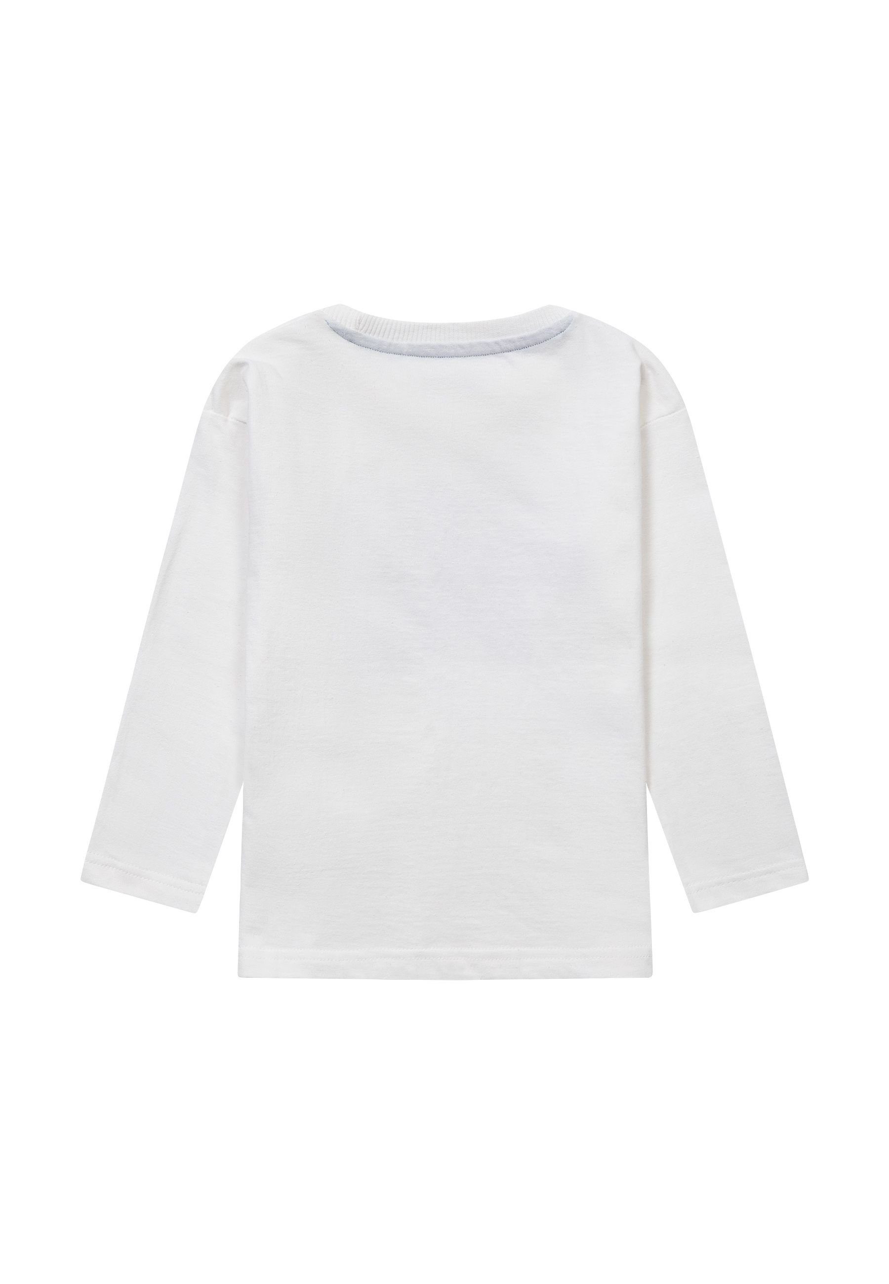 (3y-14y) 3er-Pack Langarmshirt Langarm-T-Shirts Weiß MINOTI bedruckte