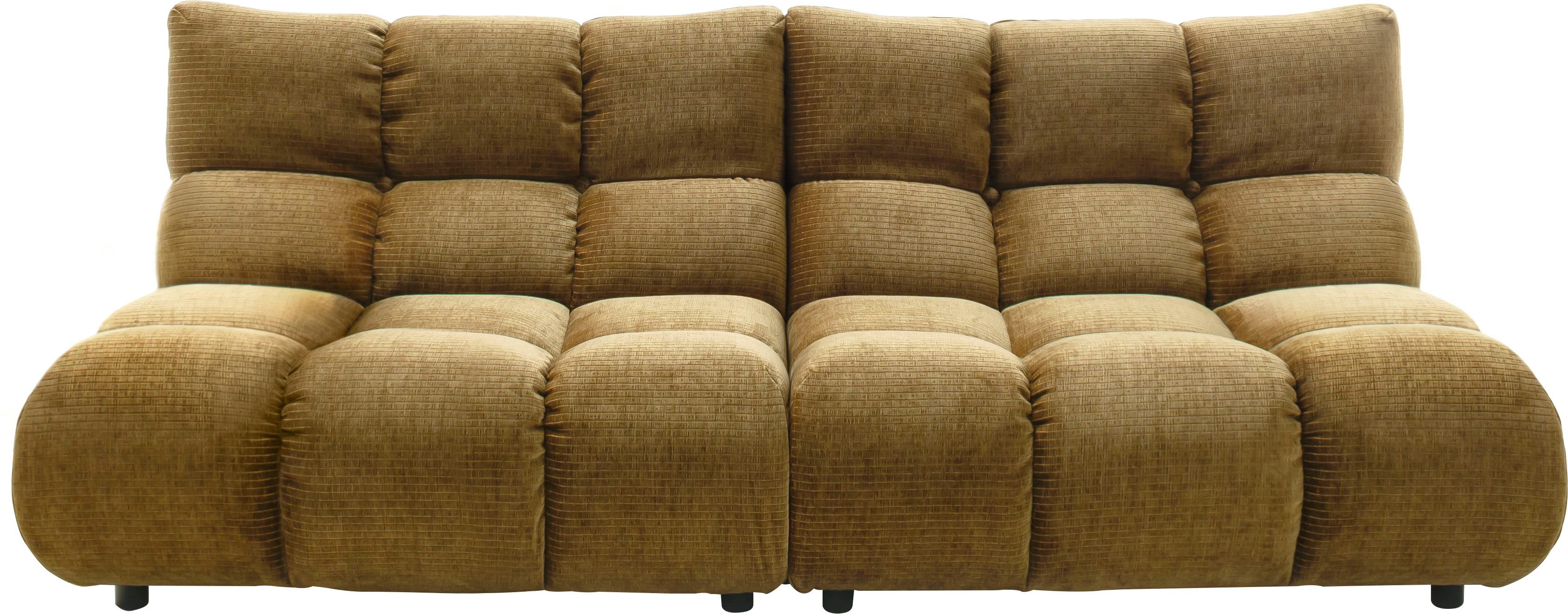 Home affaire 3-Sitzer Cozy Bubble, mit eleganter Steppung, Breite 220cm, stilvolles Design & hoher Sitzkomfort für dein Zuhause