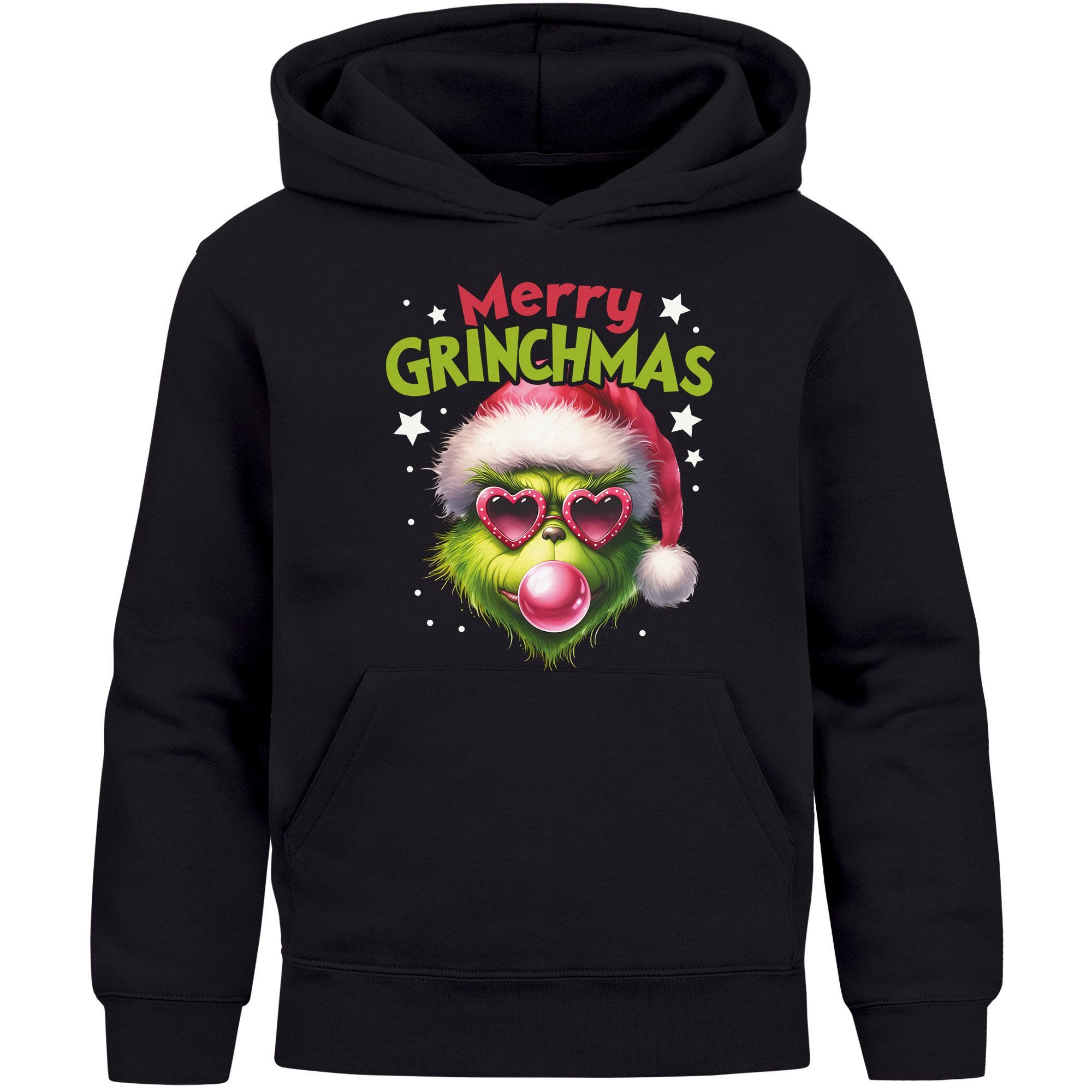 Hoodie Kinder Hoodie Weihnachtspullover Jungen Mädchen Merry Grinchmas