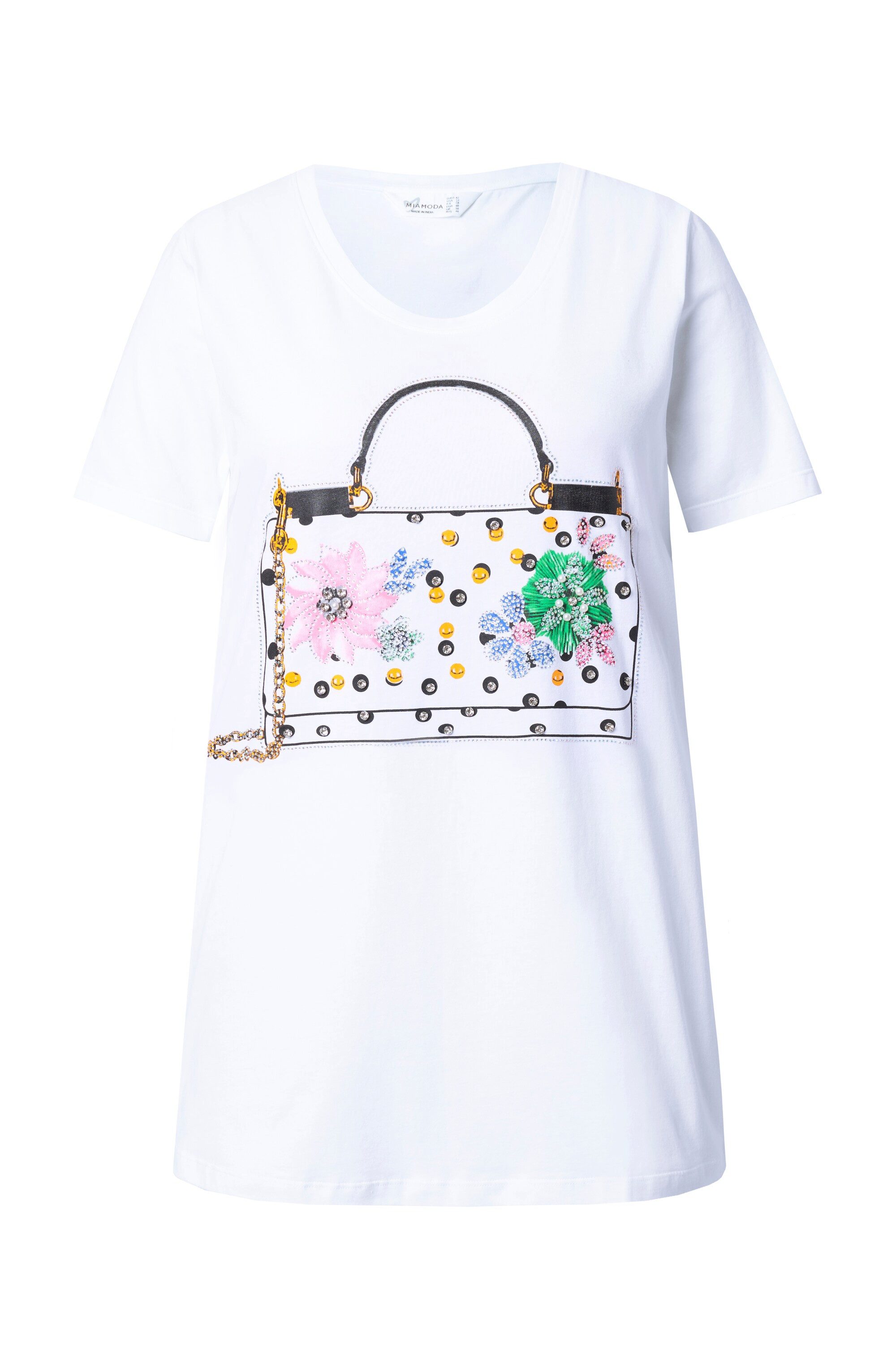 MIAMODA T-Shirt T-Shirt A-Linie Taschen-Motiv günstig online kaufen