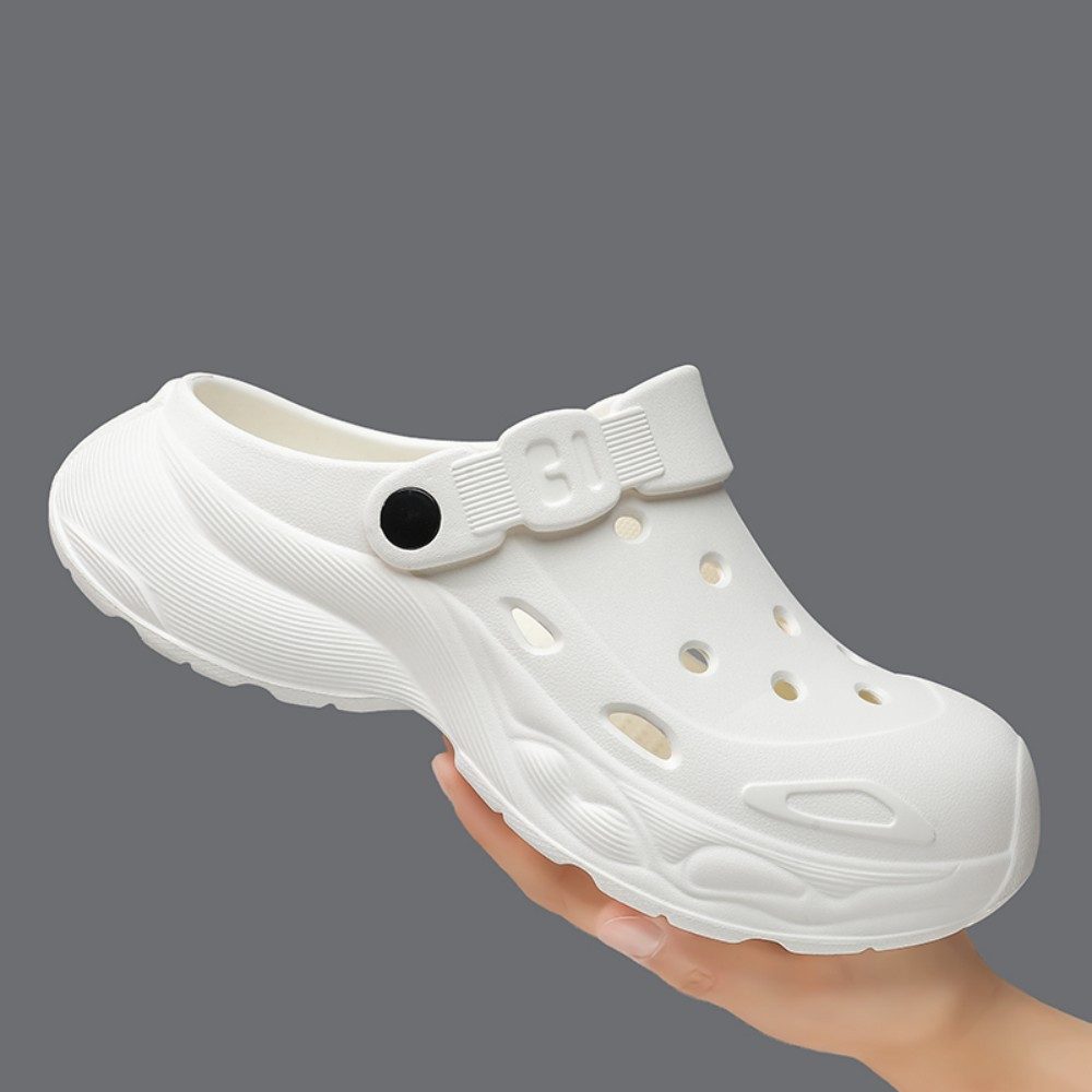 HUSK'SWARE Bequeme Freizeitclogs Clog (Leicht und bequem, Rutschfeste EVA-Sohle) Weiches & flexibles EVA-Material Rutschfeste Sohle