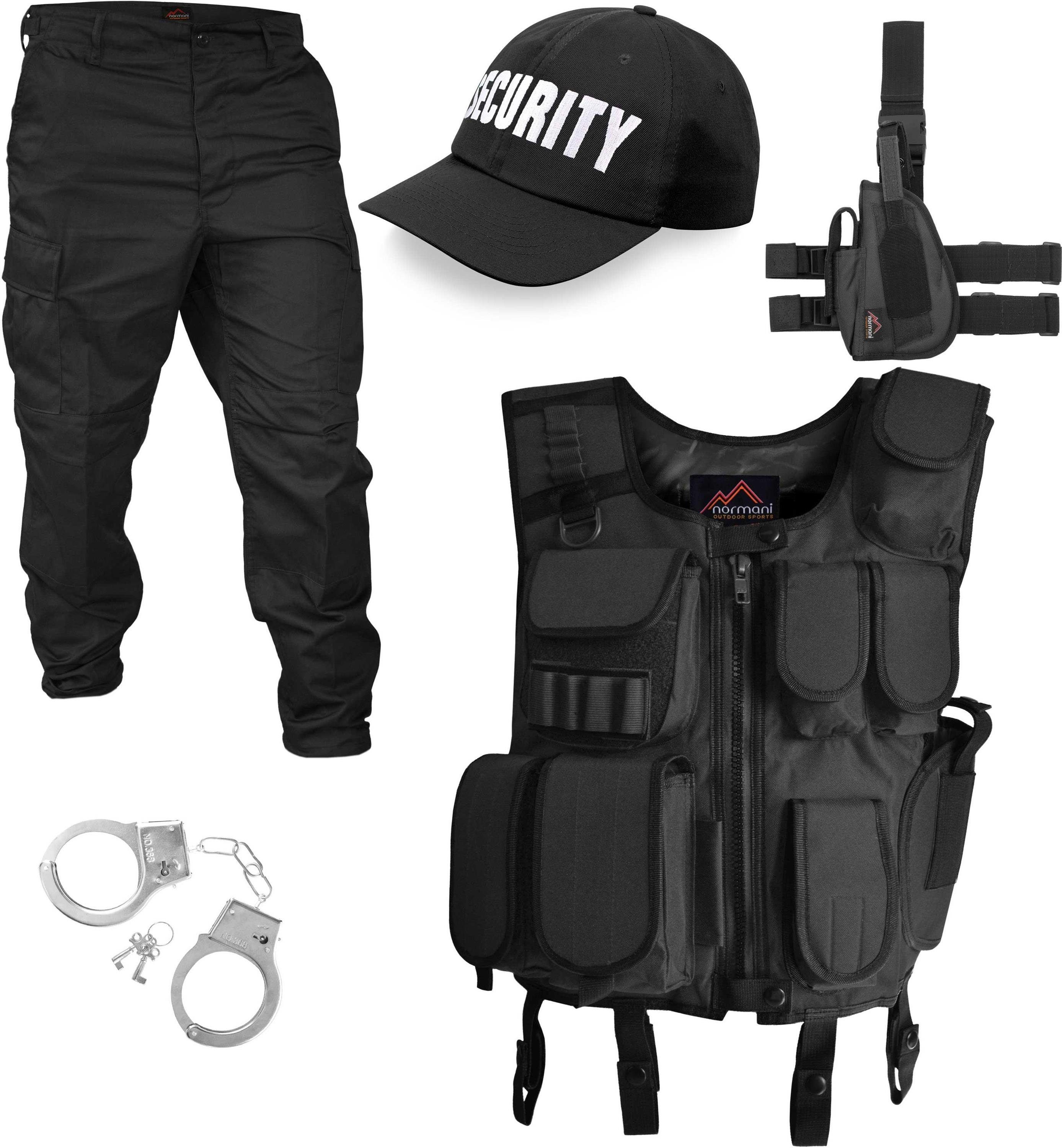 normani Polizei-Kostüm SWAT Karneval Kostüm Einsatzkostüm, Agentenkostüm Ve günstig online kaufen