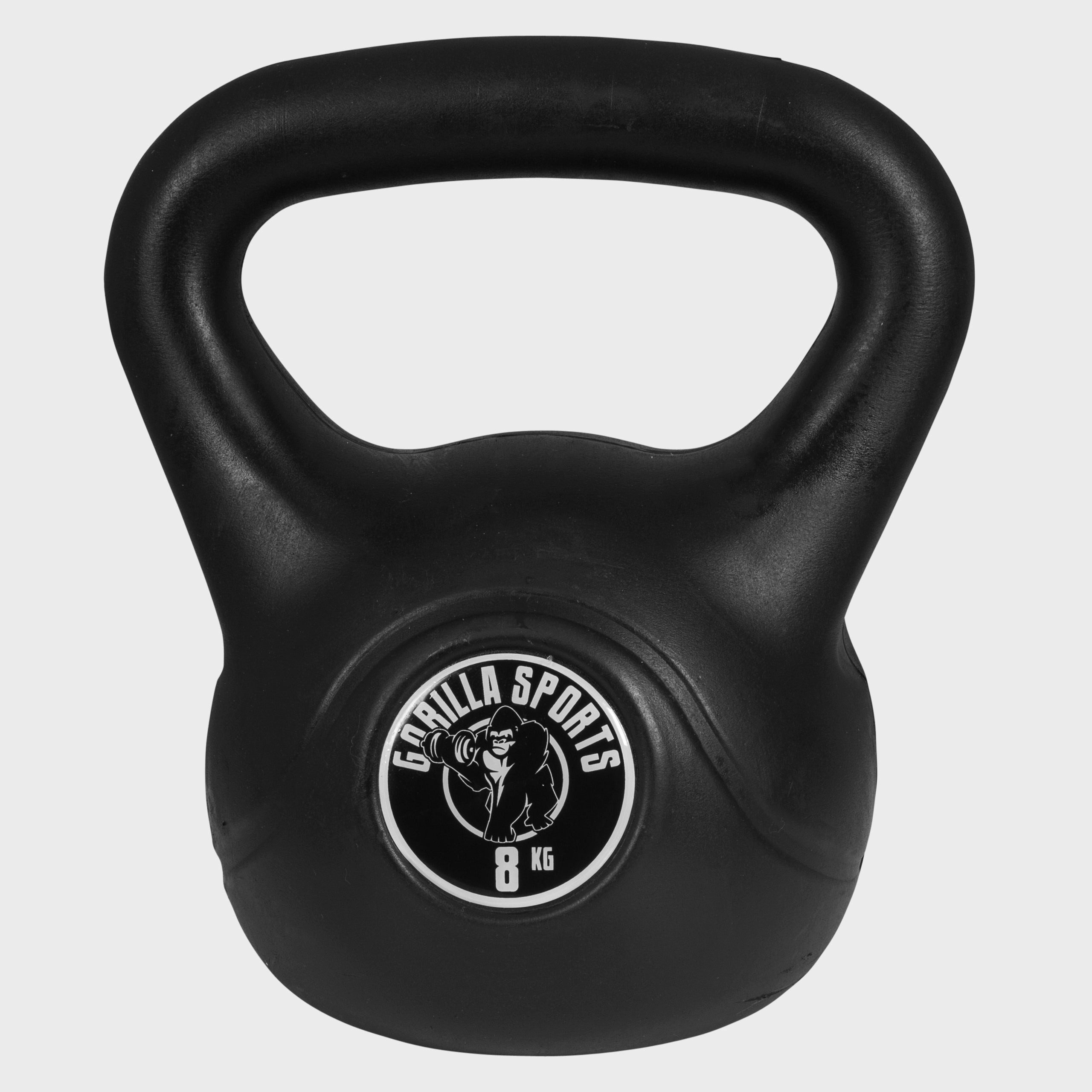 GORILLA SPORTS Kettlebell Kettlebell aus Kunststoff 2-20 KG