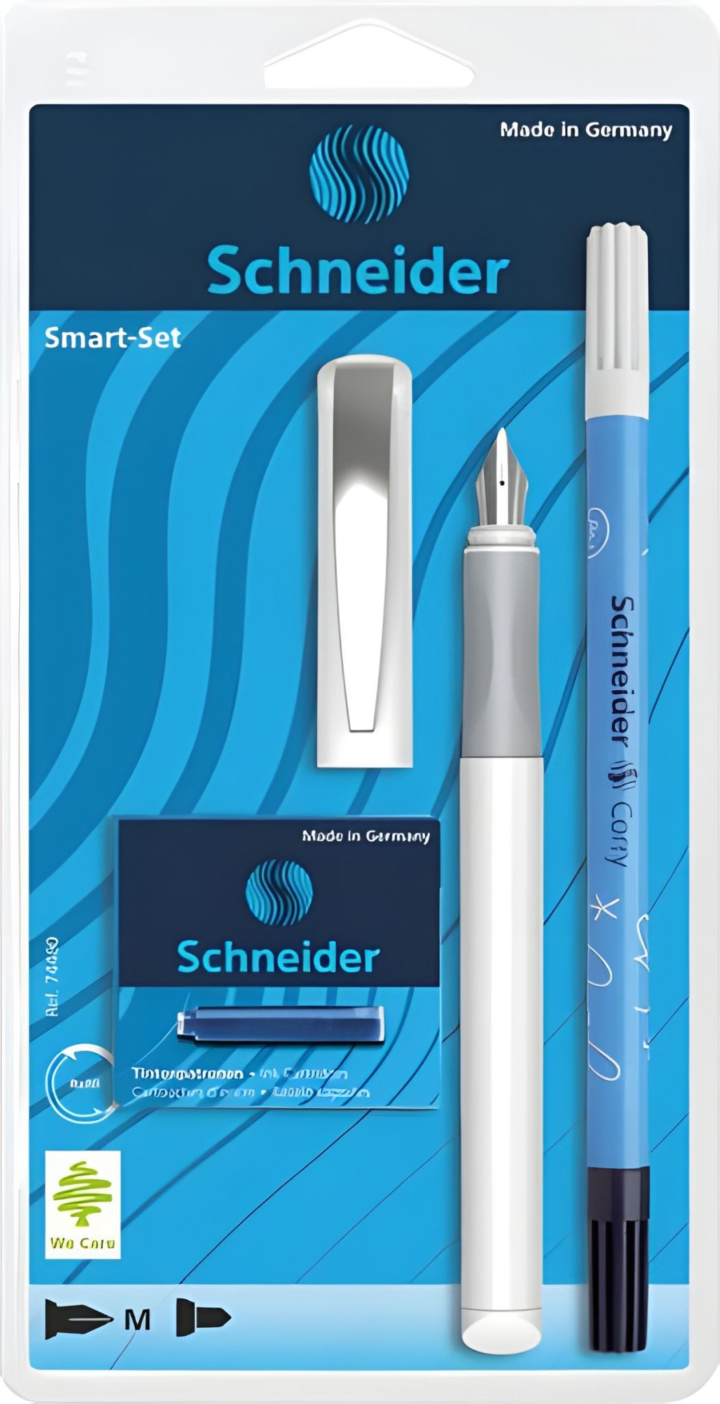 SCHNEIDER Füller Schneider Füllerset Smart weiß Blister