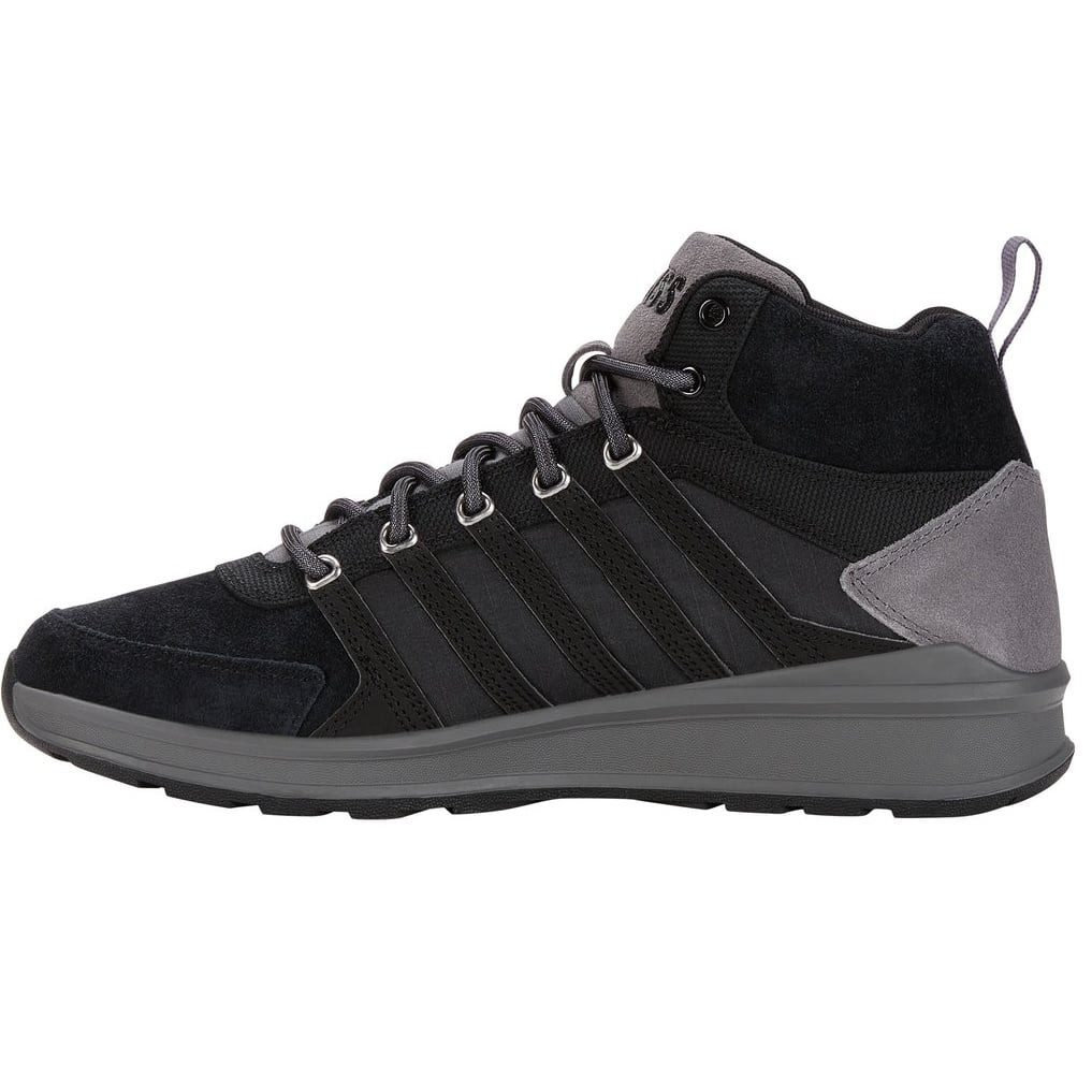 K-Swiss Winterschuhe Vista Trainer Mid (Leder) schwarz/charcoal Herren Sneaker