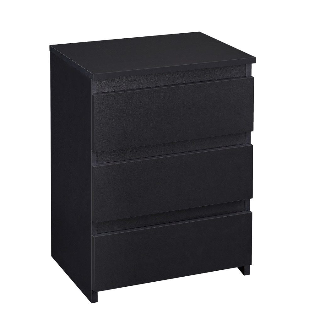 Nachttisch mit 3 Schubladen Nachtschrank