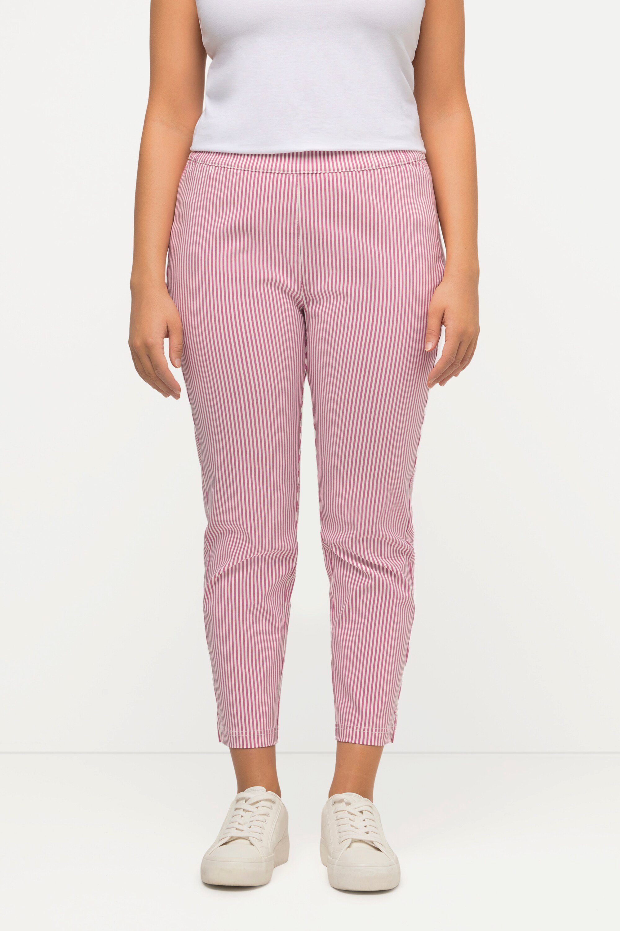 Ulla Popken Stoffhose 7/8-Bengalinhose Sienna gemustert günstig online kaufen
