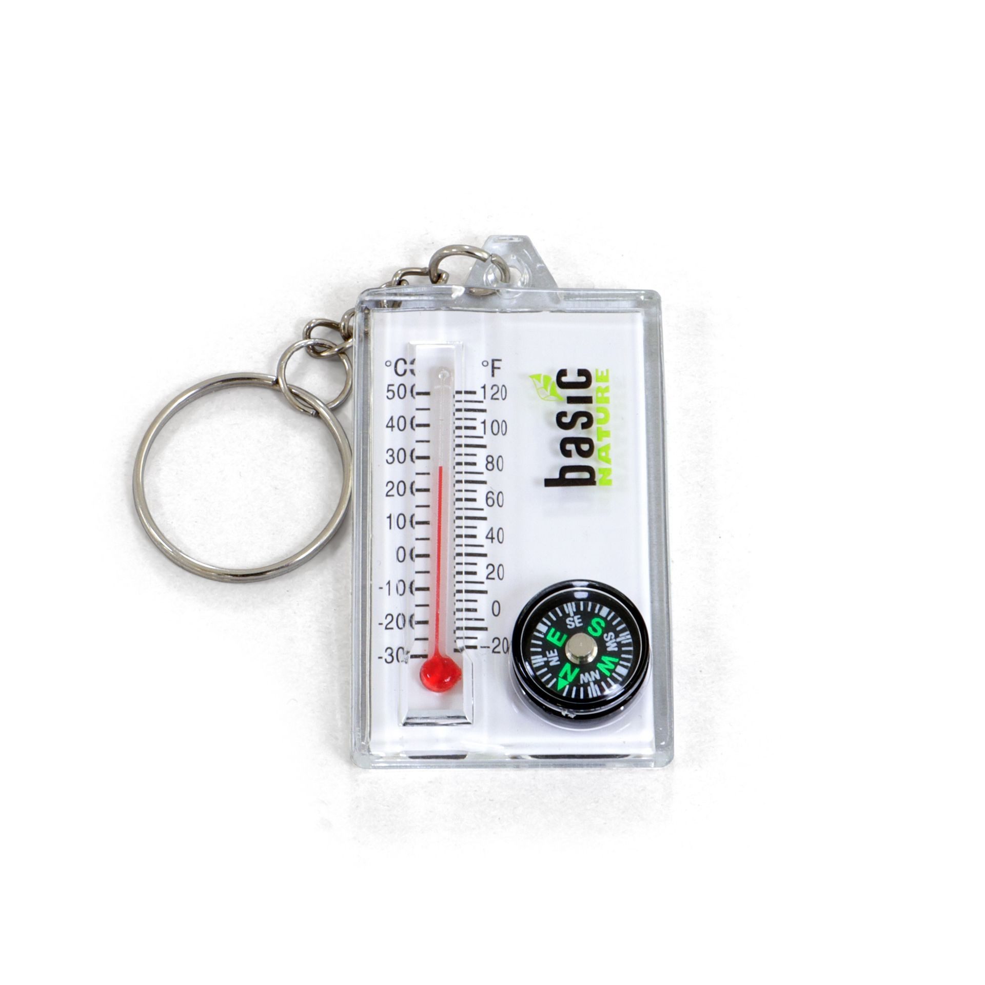 BasicNature Schlüsselanhänger Schlüsselanhänger Thermometer/Kompass günstig online kaufen