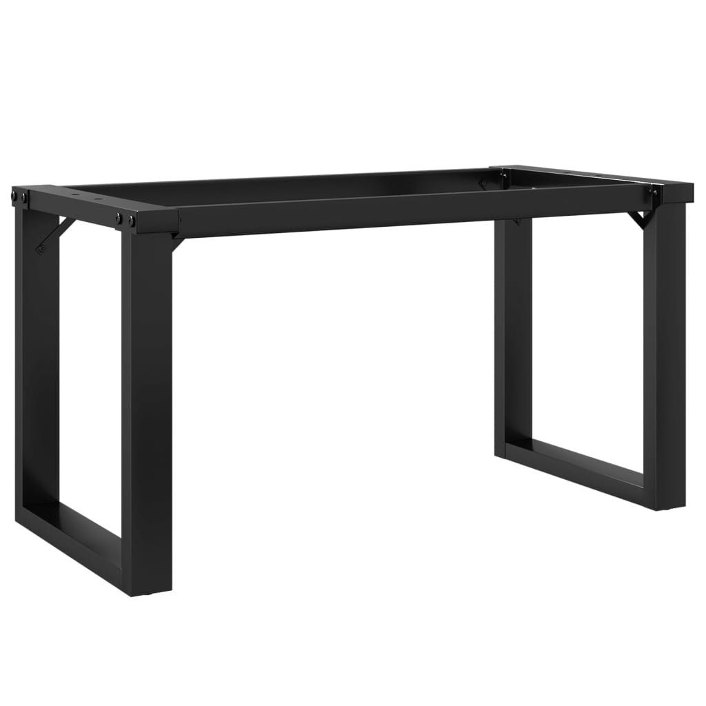 vidaXL Tischgestell Tischgestell Couchtischbeine O-Gestell 70x30x43 cm Gusseisen