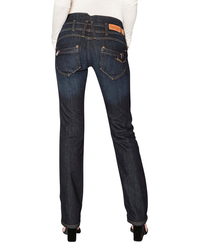 Freeman T. Porter Gerade Jeans Amelie stretch Denim eclipse