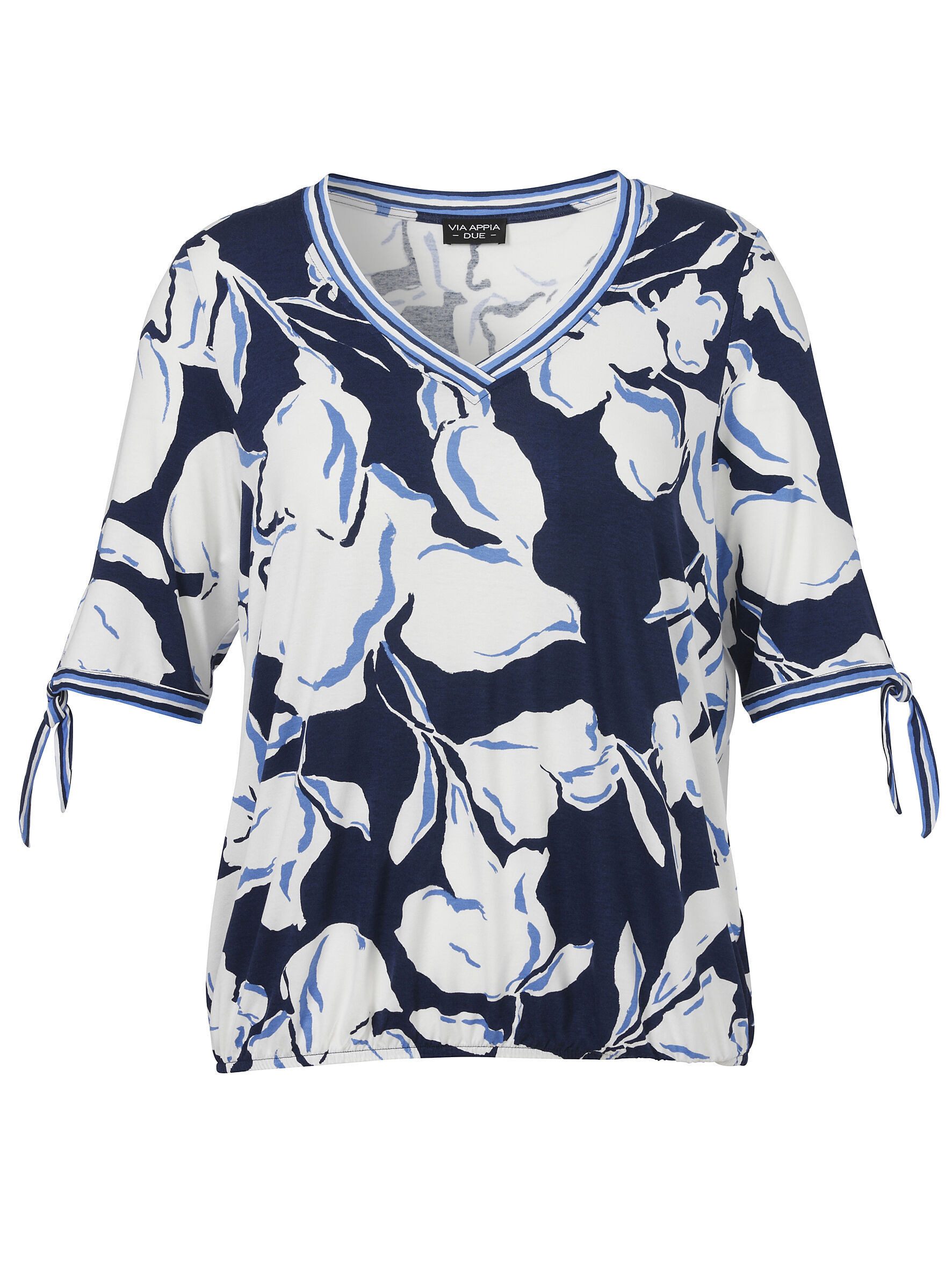VIA APPIA DUE V-Shirt in großen günstig online kaufen