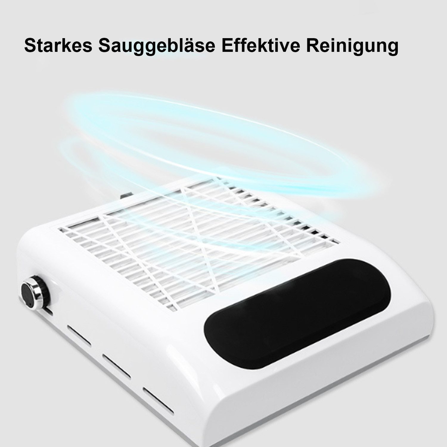 KINSI Maniküre-Pediküre-Set Nailart-Staubsauger, für Nagelstudios & Home Salon, leise, hochwertig, Nagelstaubsauger mit Filter
