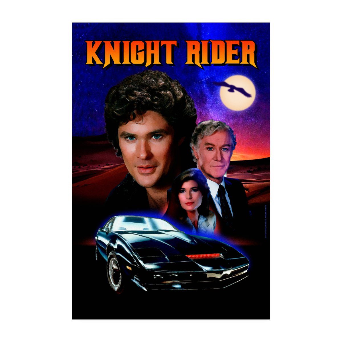 Spreadshirt Poster Knight Rider Cinematic Poster Poster 20x30 cm