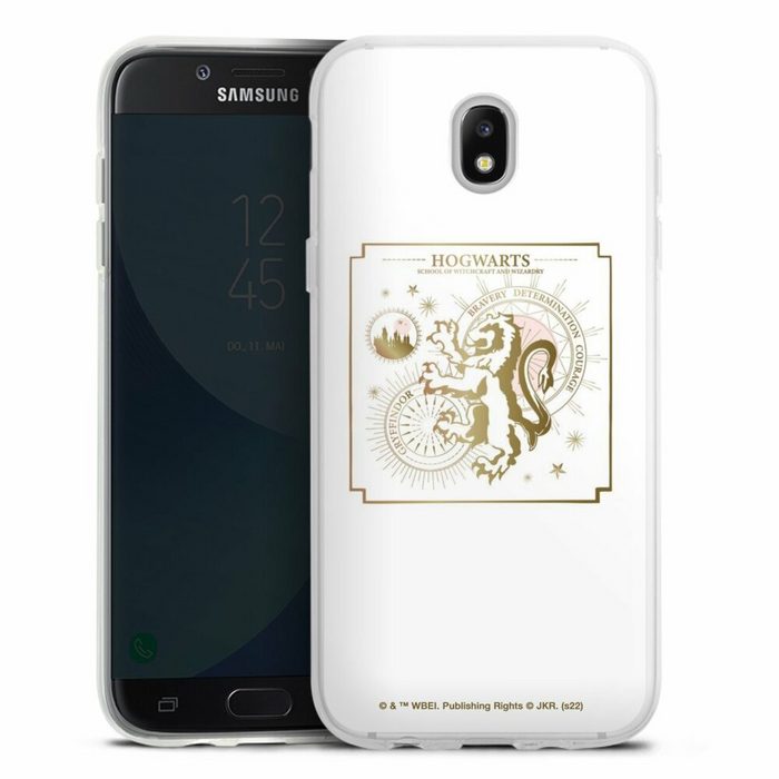 DeinDesign Handyhülle Gryffindor Harry Potter Offizielles Lizenzprodukt Samsung Galaxy J5 (2017) Silikon Hülle Bumper Case Handy Schutzhülle