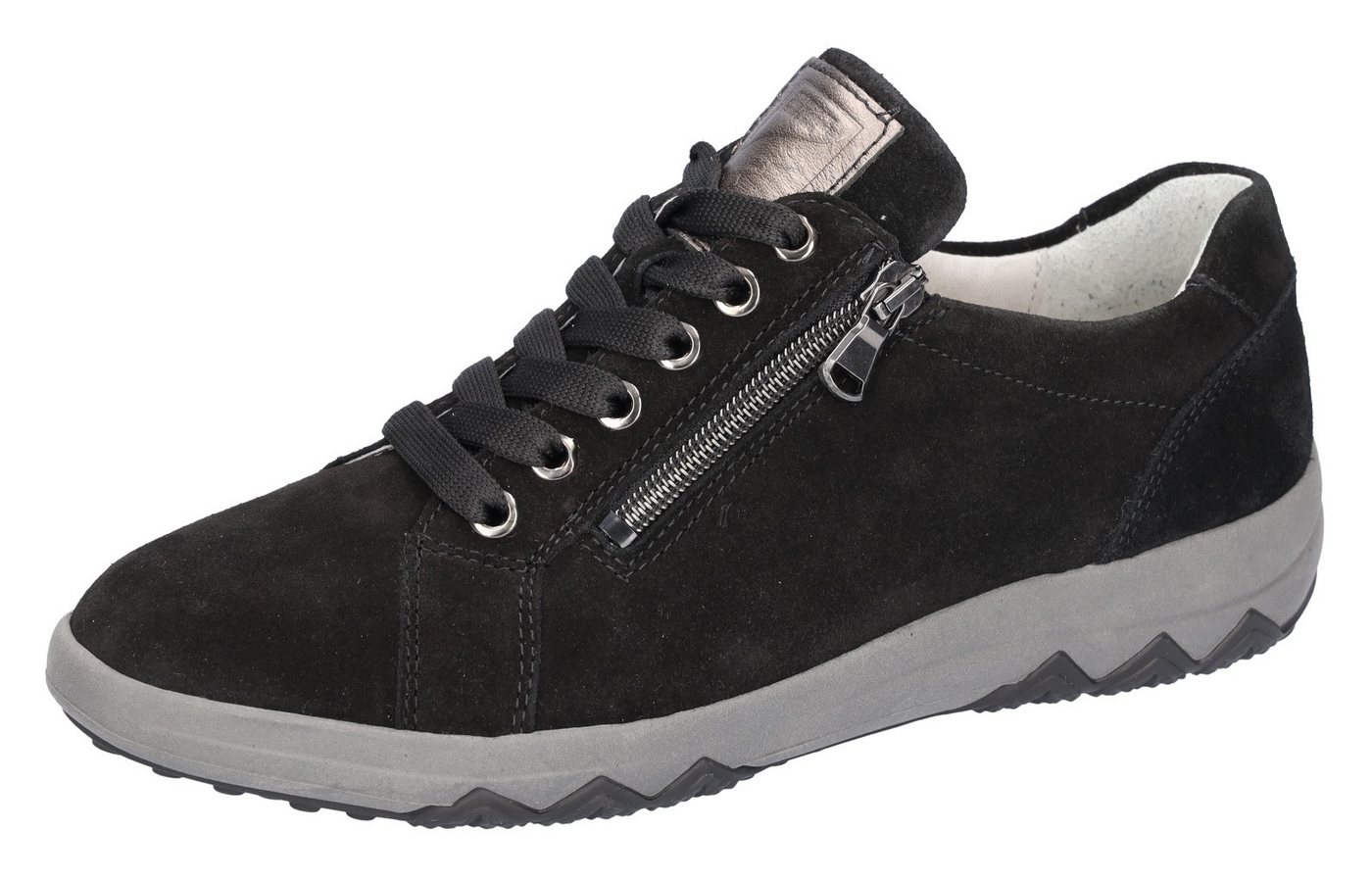 Waldläufer H-Teresa Schnürschuh Sneaker, Halbschuh, Bequemschuh in Komfortweite H
