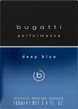 bugatti Eau de Toilette BUGATTI Performance Deep Blue EdT 100ml