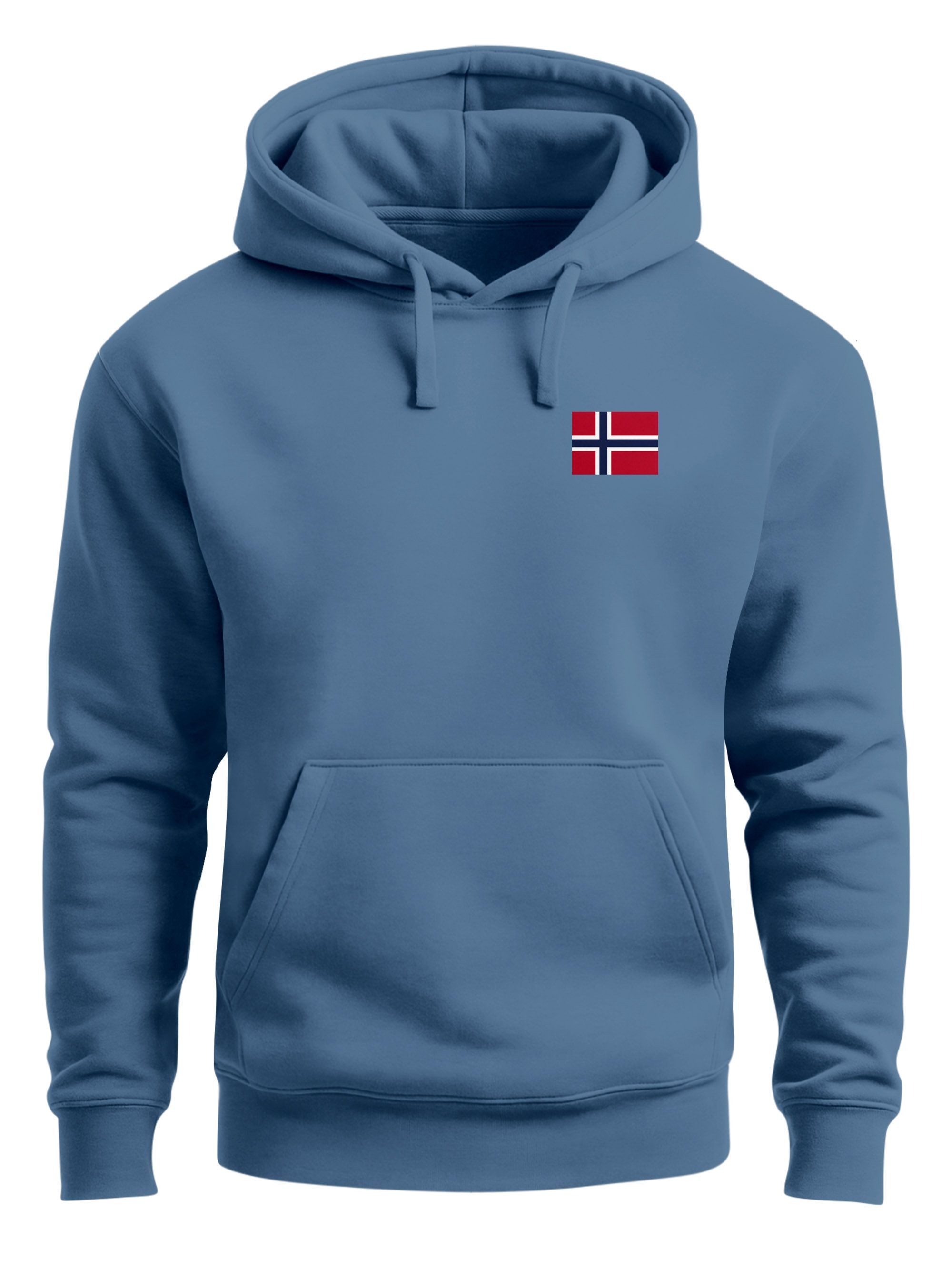 Hoodie Hoodie Herren Norway Flag Kapuzensweatshirt Norwegen Flagge