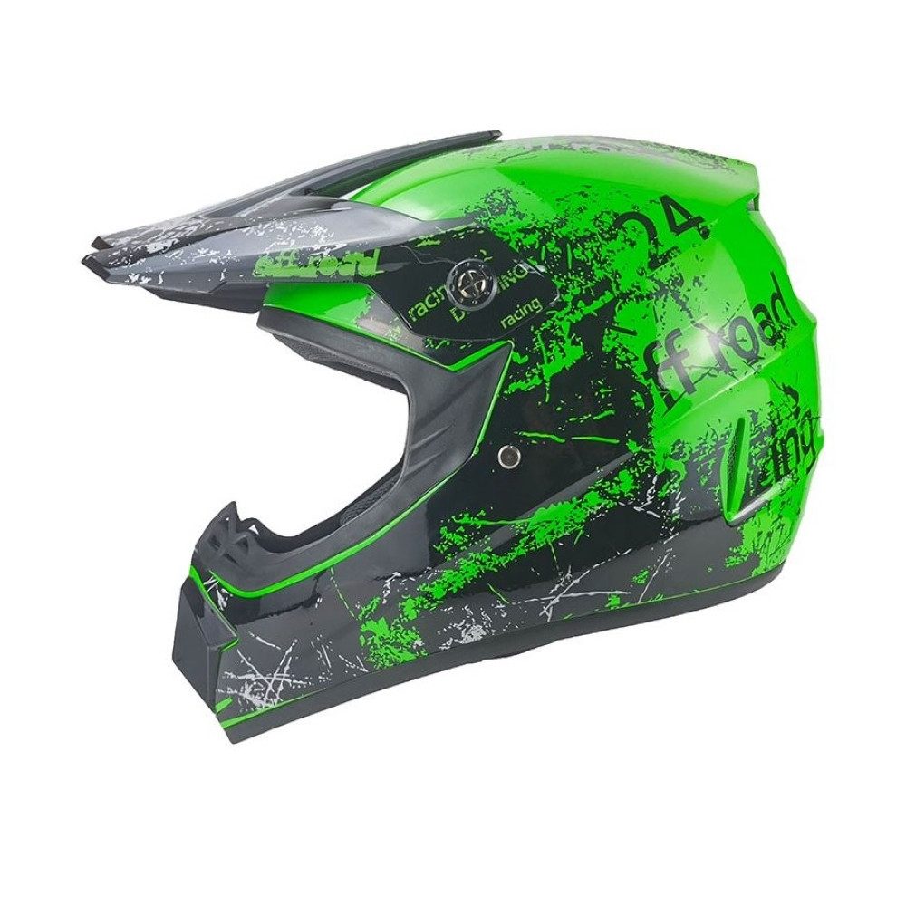 FunSport-Factory Motocrosshelm Racing Kinder Crosshelm Motocross Helm Kinder Motorradhelm Offroad