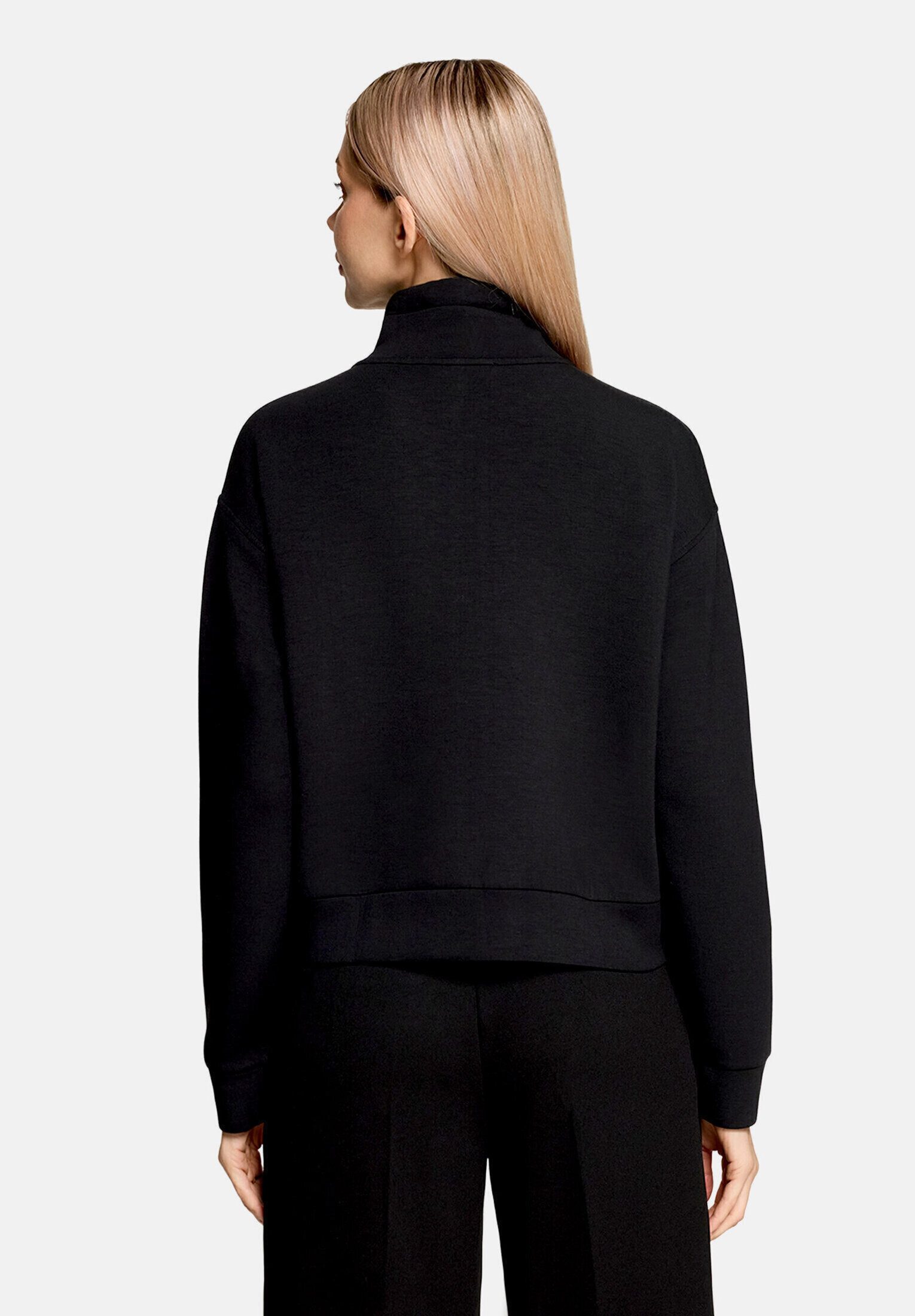 Betty Barclay Sweatjacke Damen mit Rippenstruktur