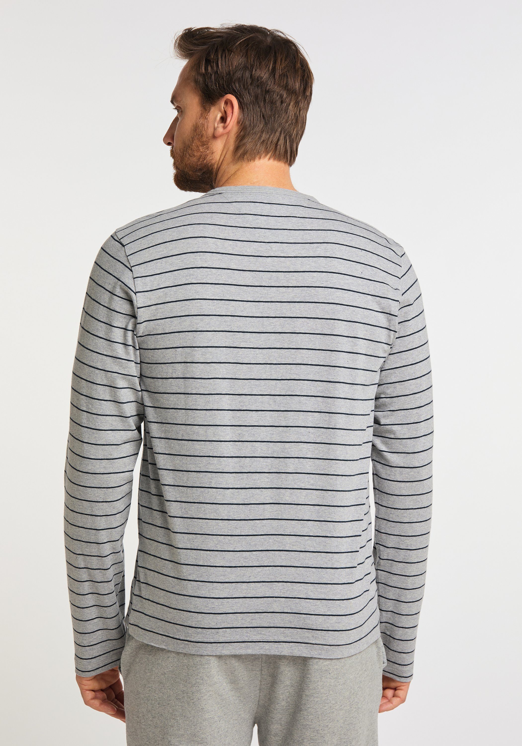 titan Longsleeve (1-tlg) Sportswear stripes melange Joy Longsleeve ENZO