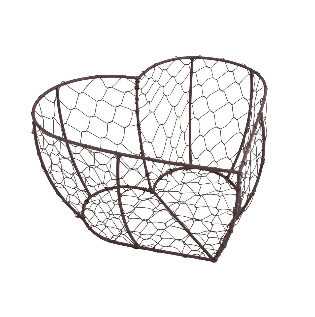 RIFFELMACHER & WEINBERGER Drahtkorb Riffelmacher Korb Herzform 26 x 13,5 cm