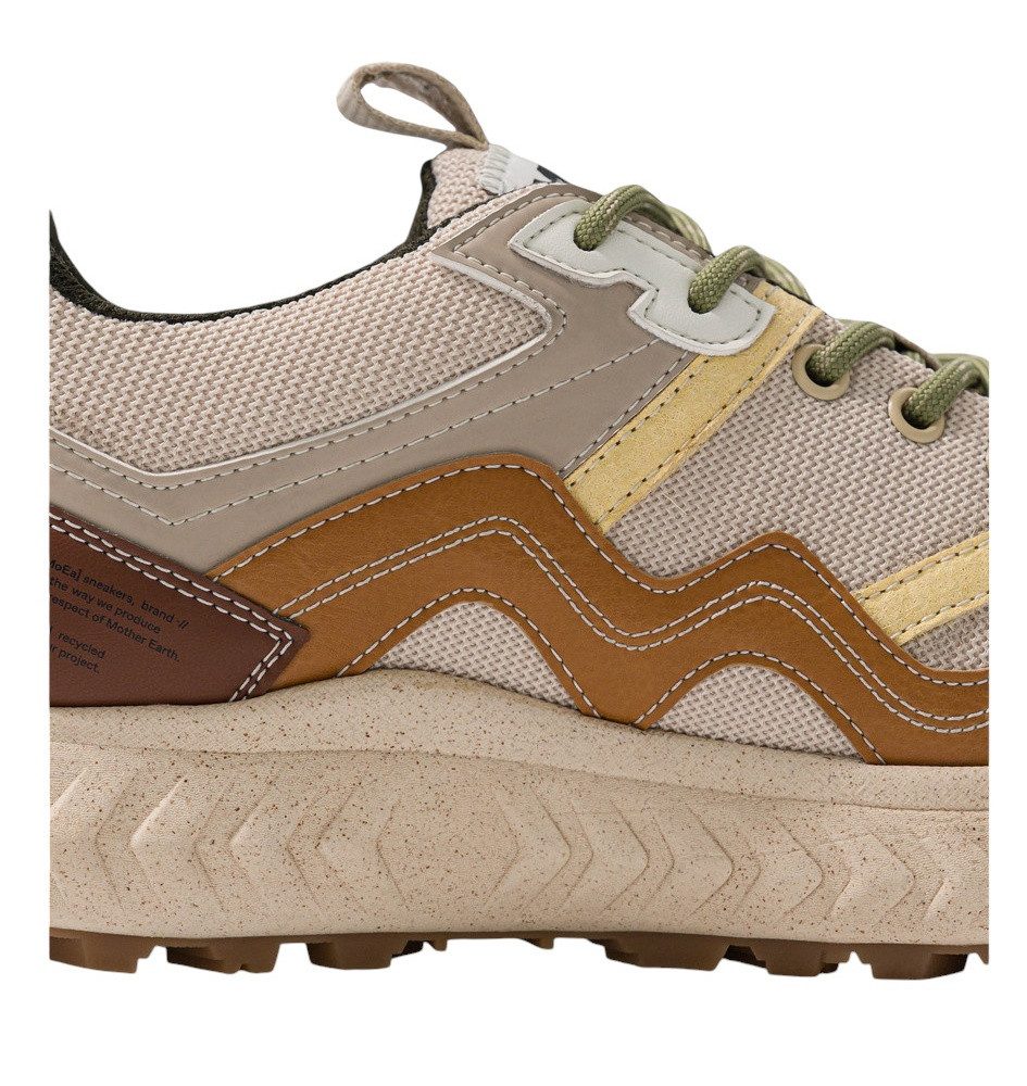 Moea Gen7 - Smiley Nature Drop - beigebraun Sneaker