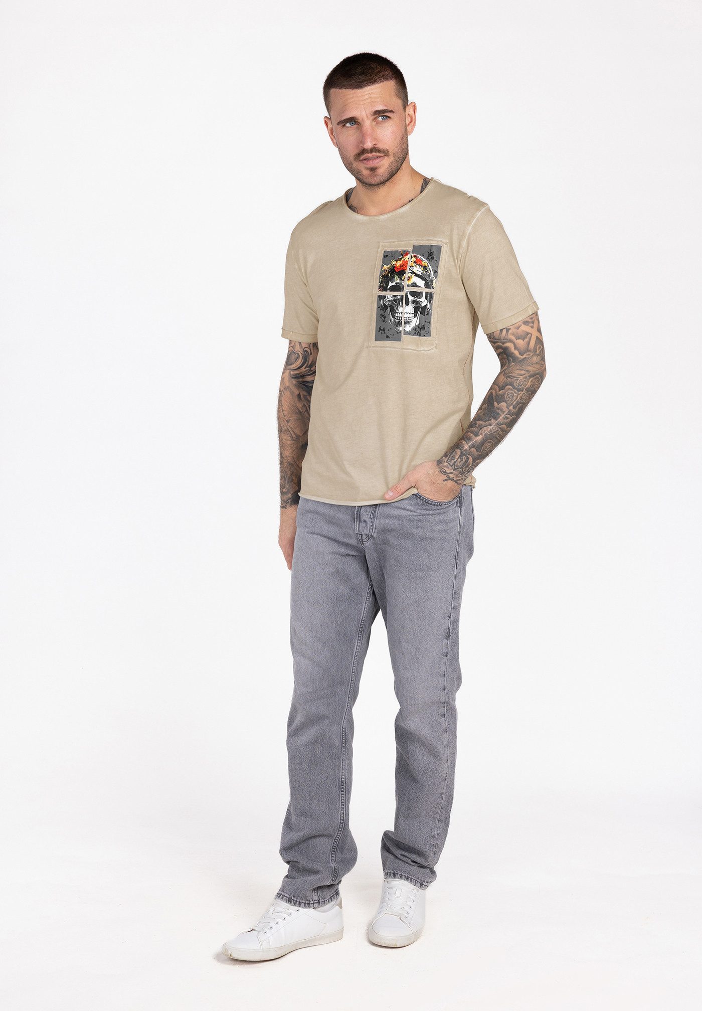 Key Largo T-Shirt MT KL FLOWER POWER round (1er) günstig online kaufen