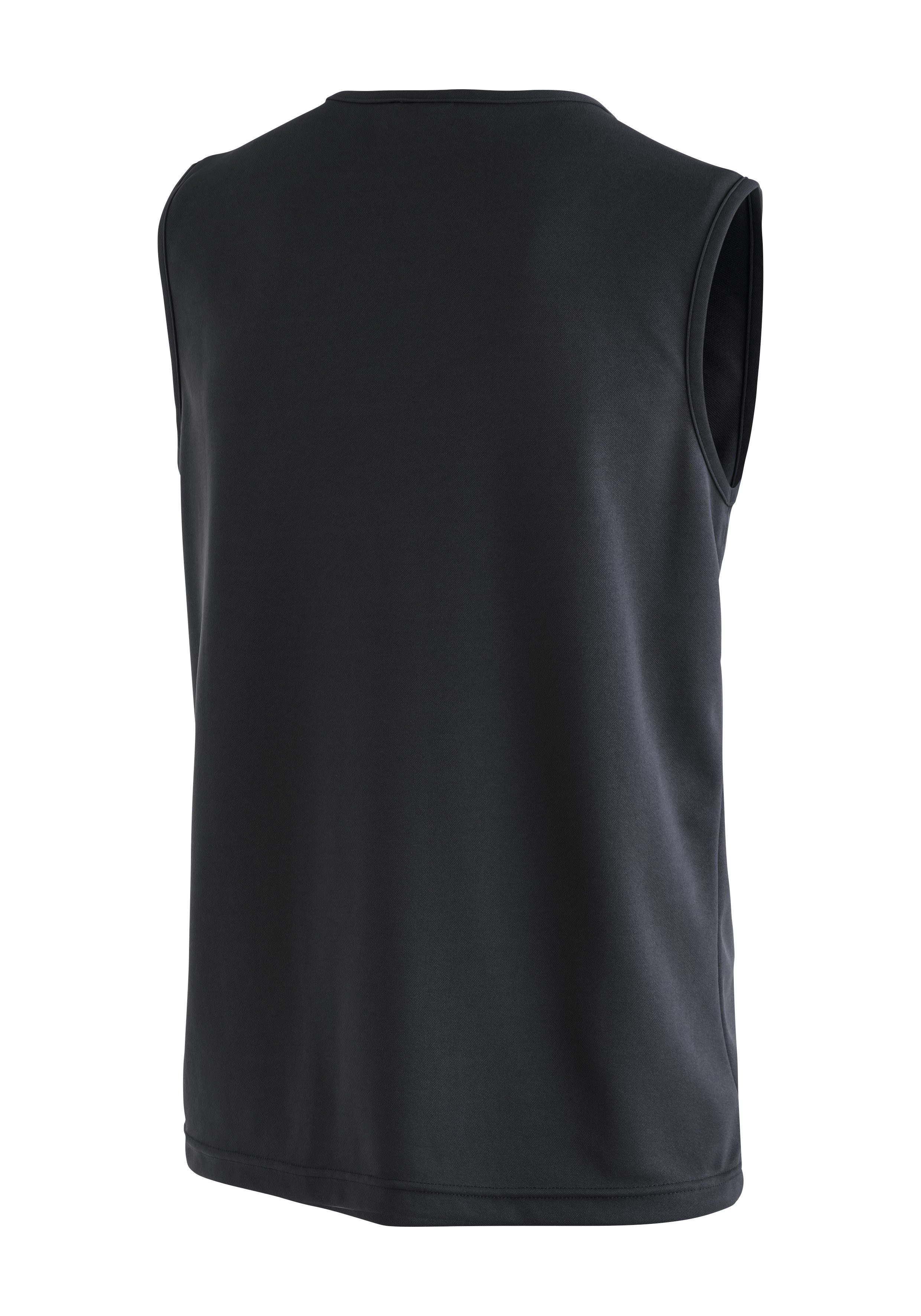Maier Sports Funktionsshirt Peter Herren Tanktop, leichtes ärmelloses Shirt, Rundhals, Regular Fit
