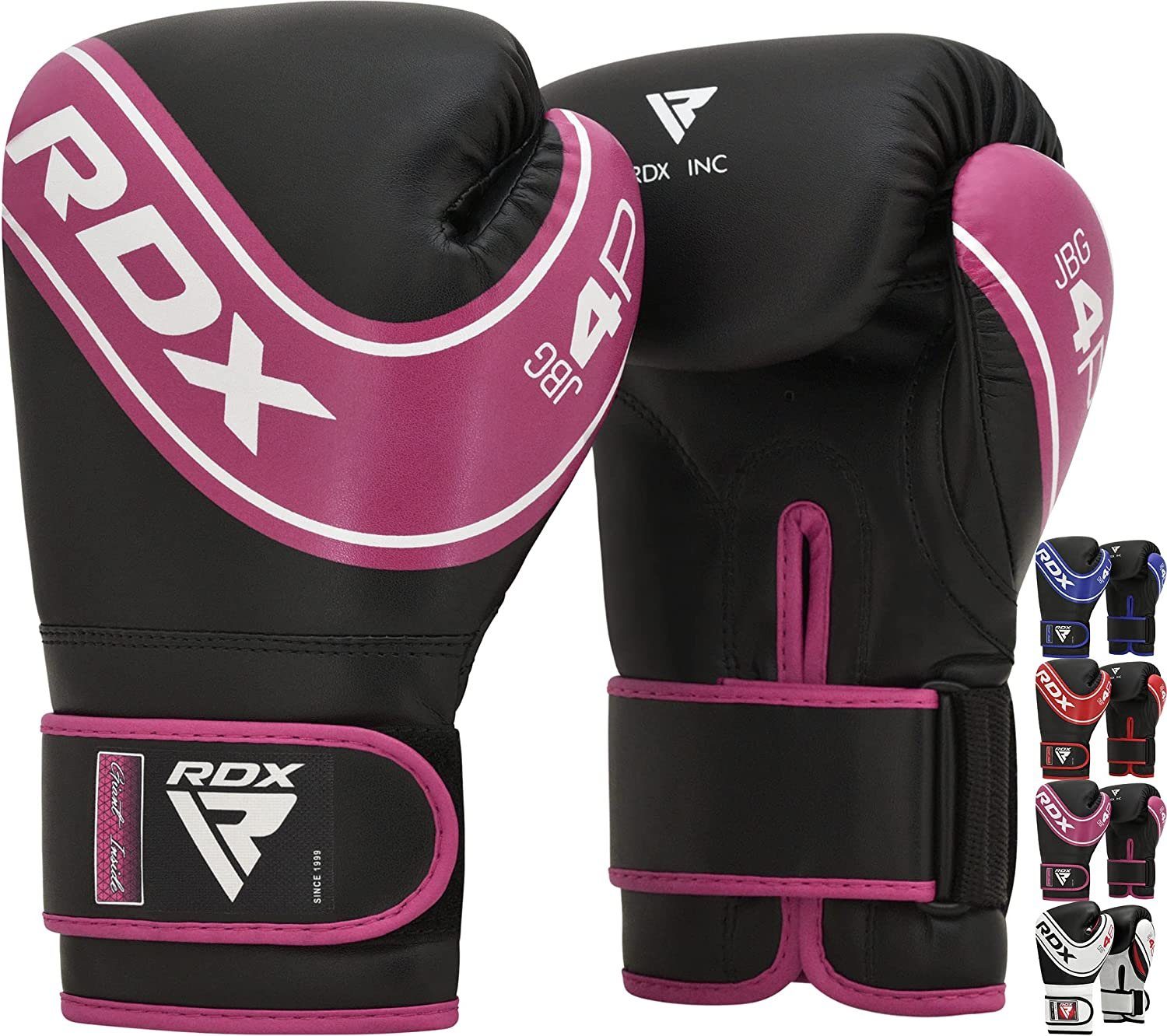 RDX Sports Kinderboxhandschuhe RDX Sparring Kinder Thai Kickboxen MMA Boxhandschuhe,Muay pink Kampf