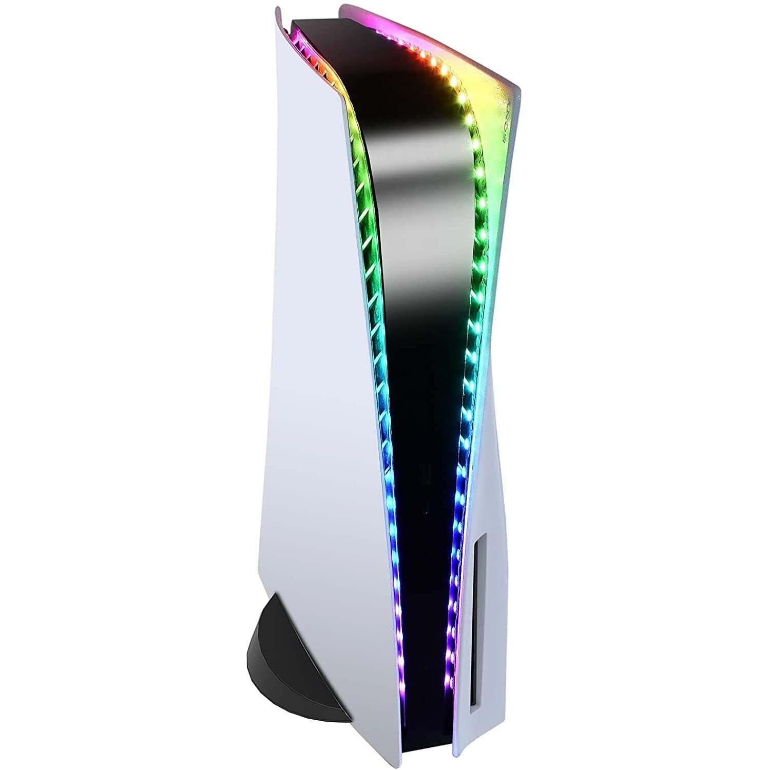 RGB-LED-Strip für Playstation 5 Konsole Lichtleiste mit Fernbedienung PlayStation 5-Controller