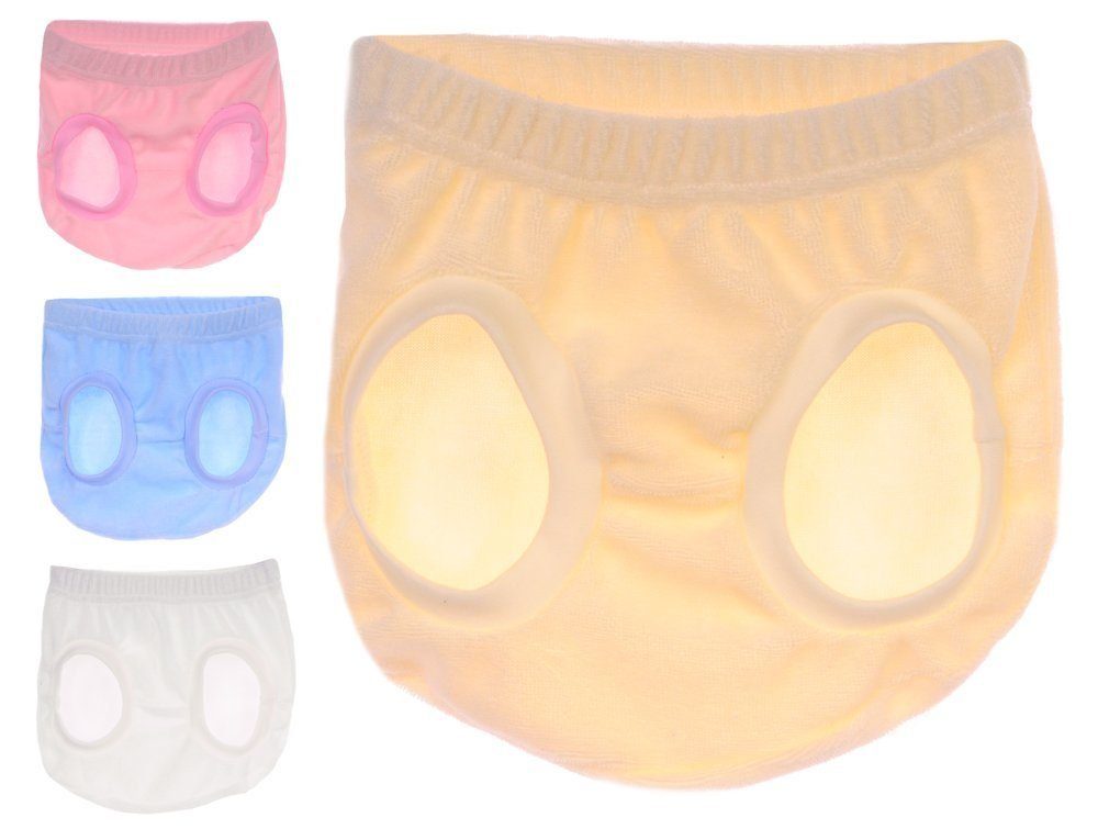 La Bortini Schlüpfer Überziehhöschen Baby Windelhöschen 56-86 Slips 0/12-24M. Unterwäsche aus reiner Baumwolle, aus Frotee-Stoff