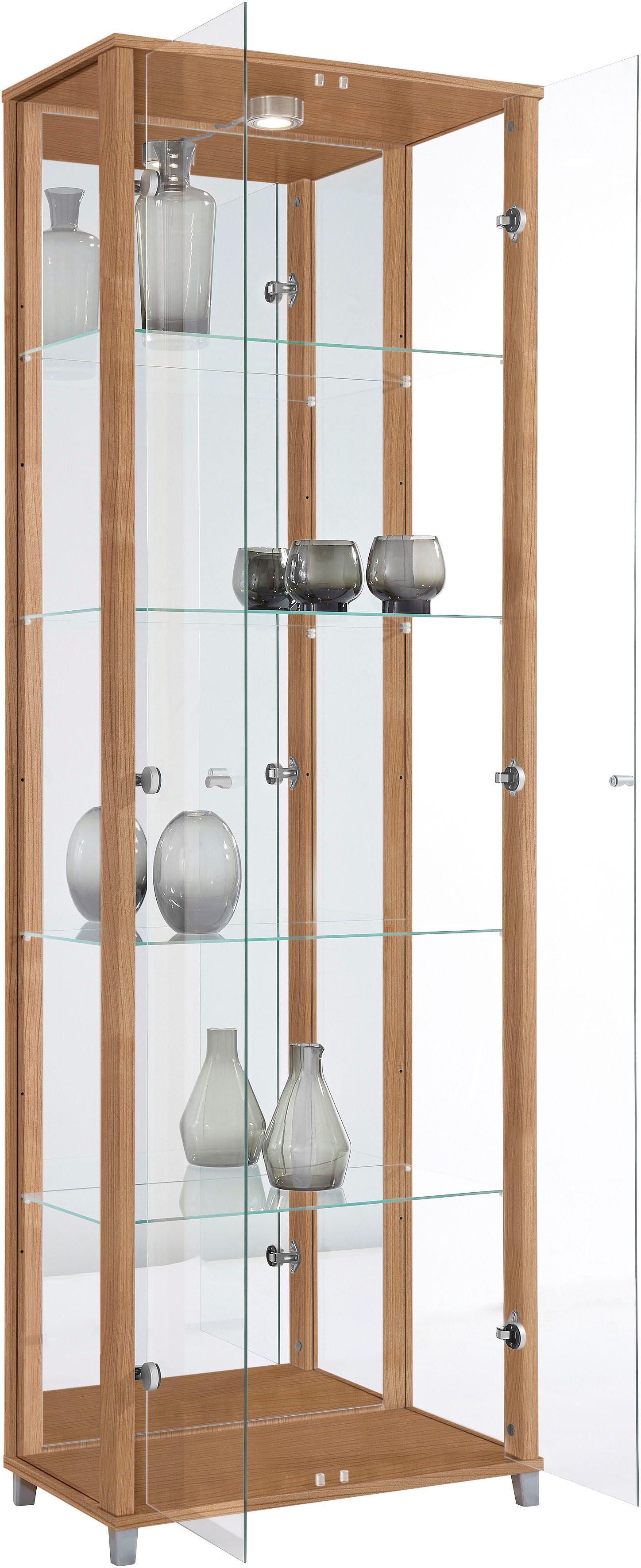 fif möbel Vitrine OPTIMA Standvitrine, Vitrinenschrank, Glasvitrine, Sammle günstig online kaufen