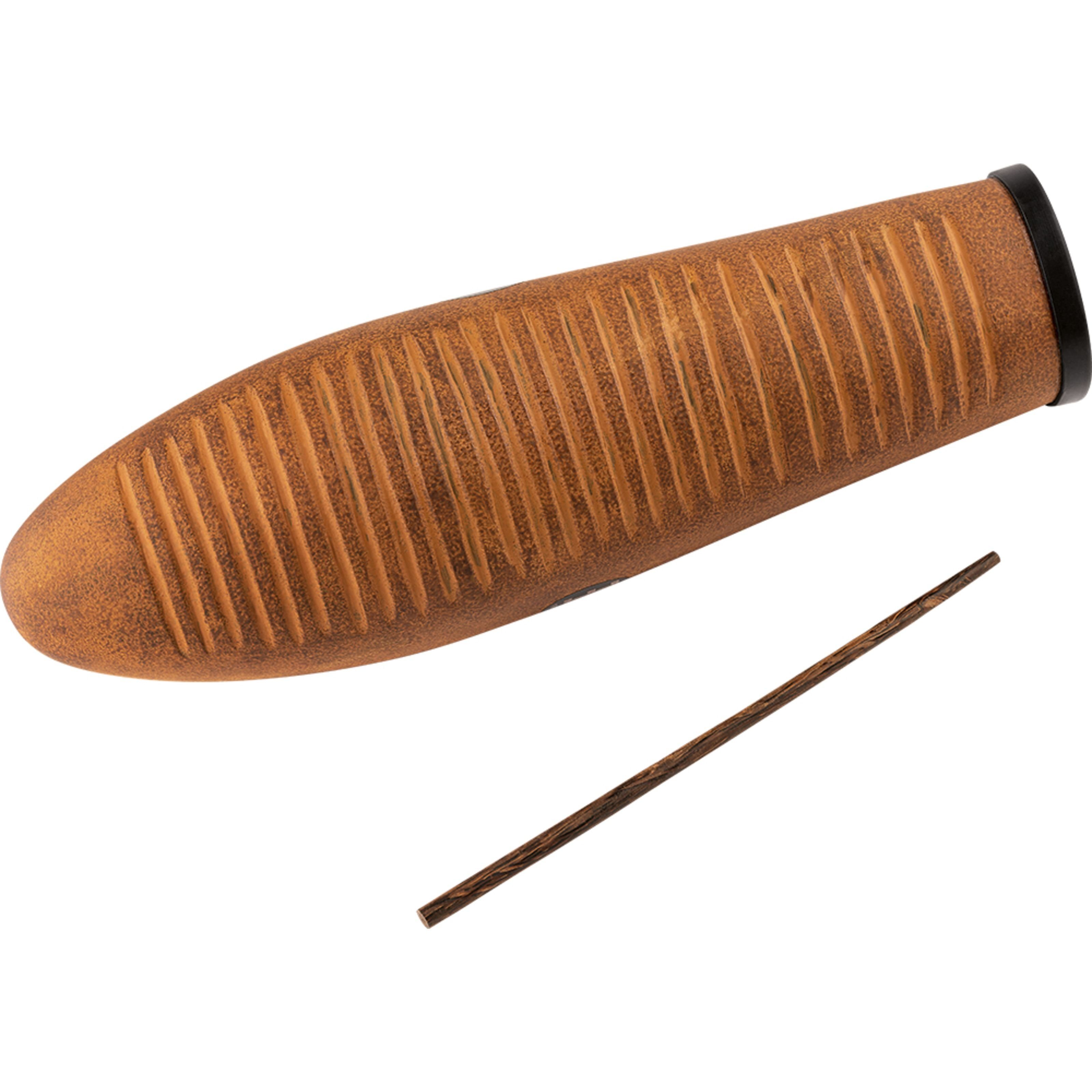 Meinl Percussion Guiro, Percussion, Гирос, GU7BR Fiberglass Güiro Brown - Guiro