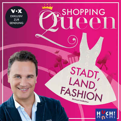 Huch! Spiel, Shopping Queen - Stadt, Land, Fashion, Made in Europe