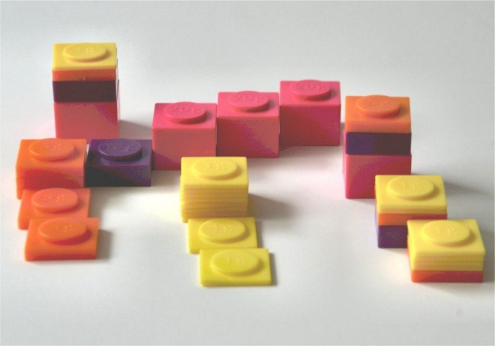 TickiT Experimentierkasten Stapelgewichte Kunststoff 80 teilig