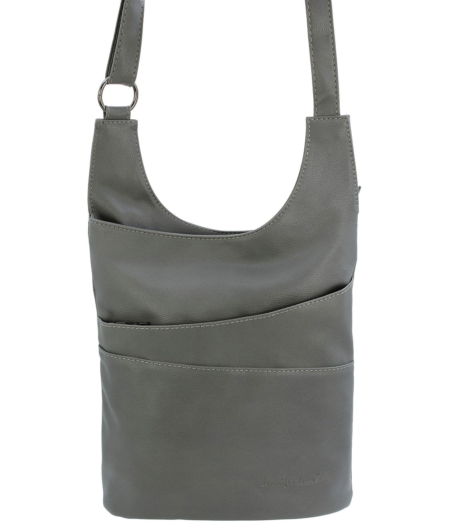 J JONES JENNIFER JONES Umhängetasche Damen Schultertasche mit Reißverschluss Crossbody Bag