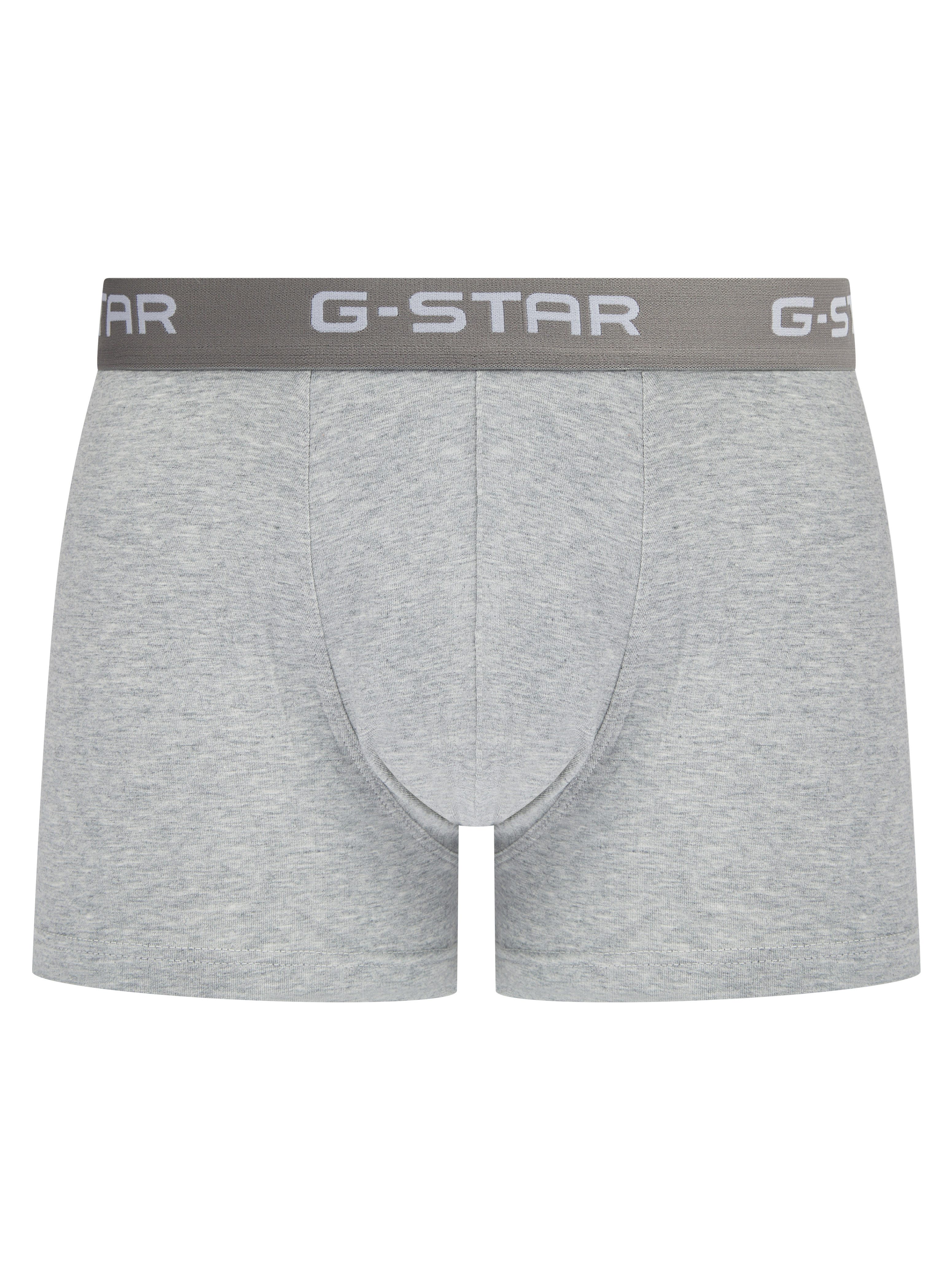 G-STAR Boxershorts ASH, 3 PACK TRUNKS (Packung, 3-St) mit Logo-Bund