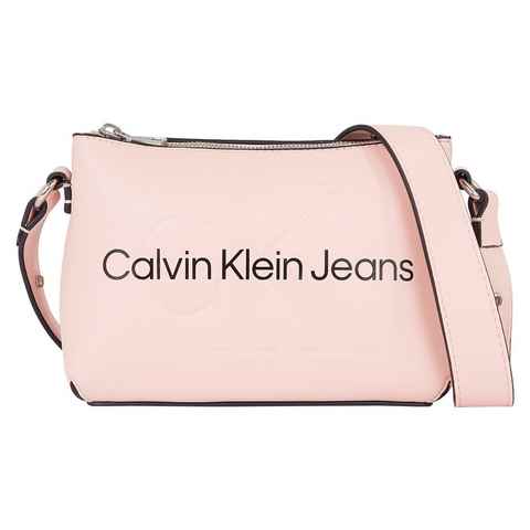 Calvin Klein Jeans Mini Bag SCULPTED CAMERA POUCH21 MONO, mit großflächigem Markenlogo vorne