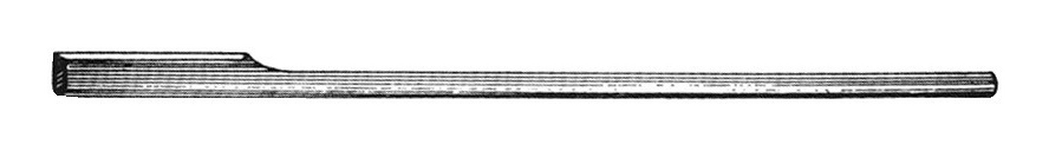 IDEALSPATEN Stiel, Hackenstiel Esche 1350 mm für Gartenhacke