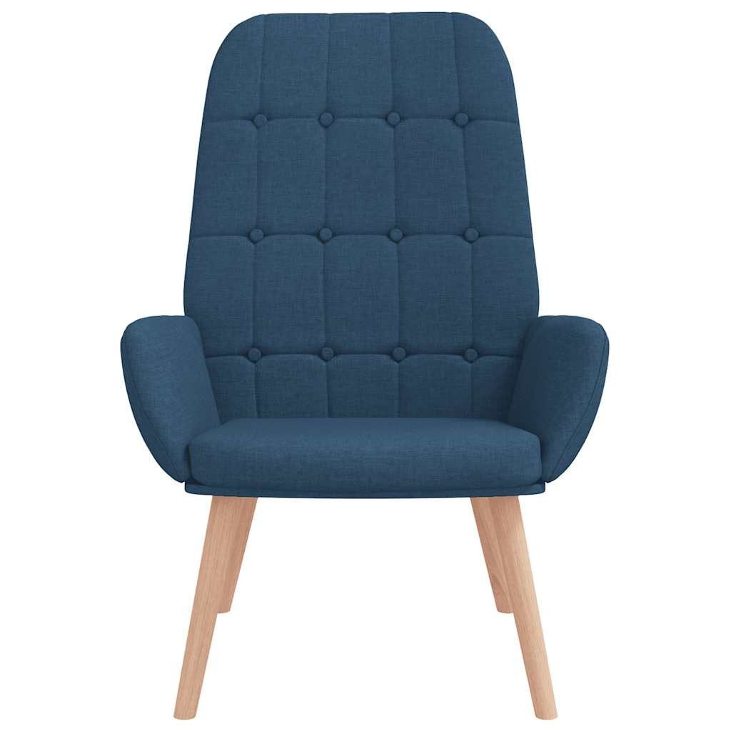 vidaXL Sessel Relaxsessel Blau Stoff (1-St) günstig online kaufen