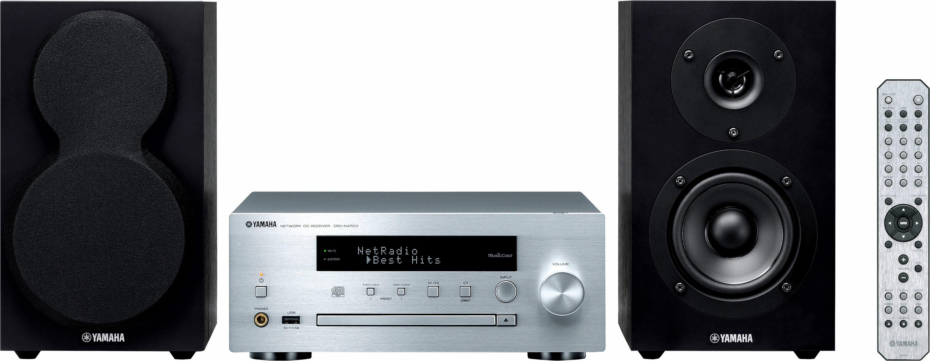 Yamaha »MCR-N470D« Stereoanlage (FM-Tuner mit RDS, Digitalradio (DAB),  Internetradio, 44 W) online kaufen | OTTO