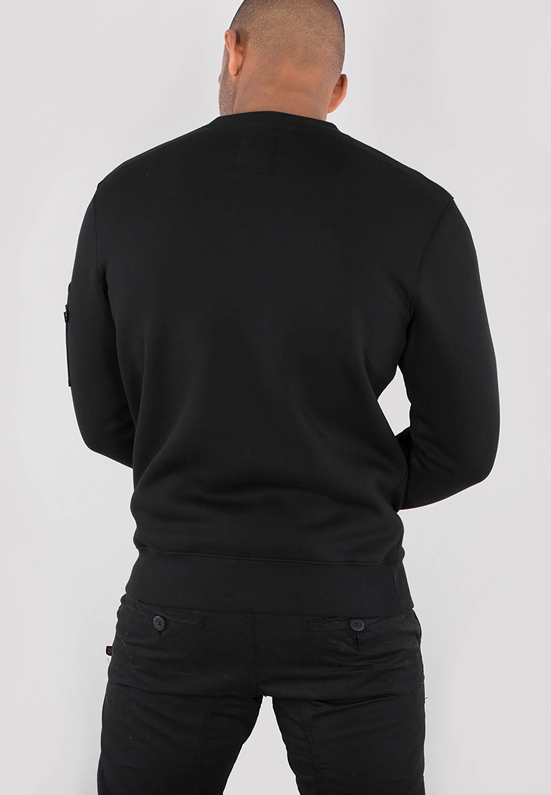 Alpha Men Reflective Sweater Sweater NASA black Alpha Sweatshirts - Industries Industries