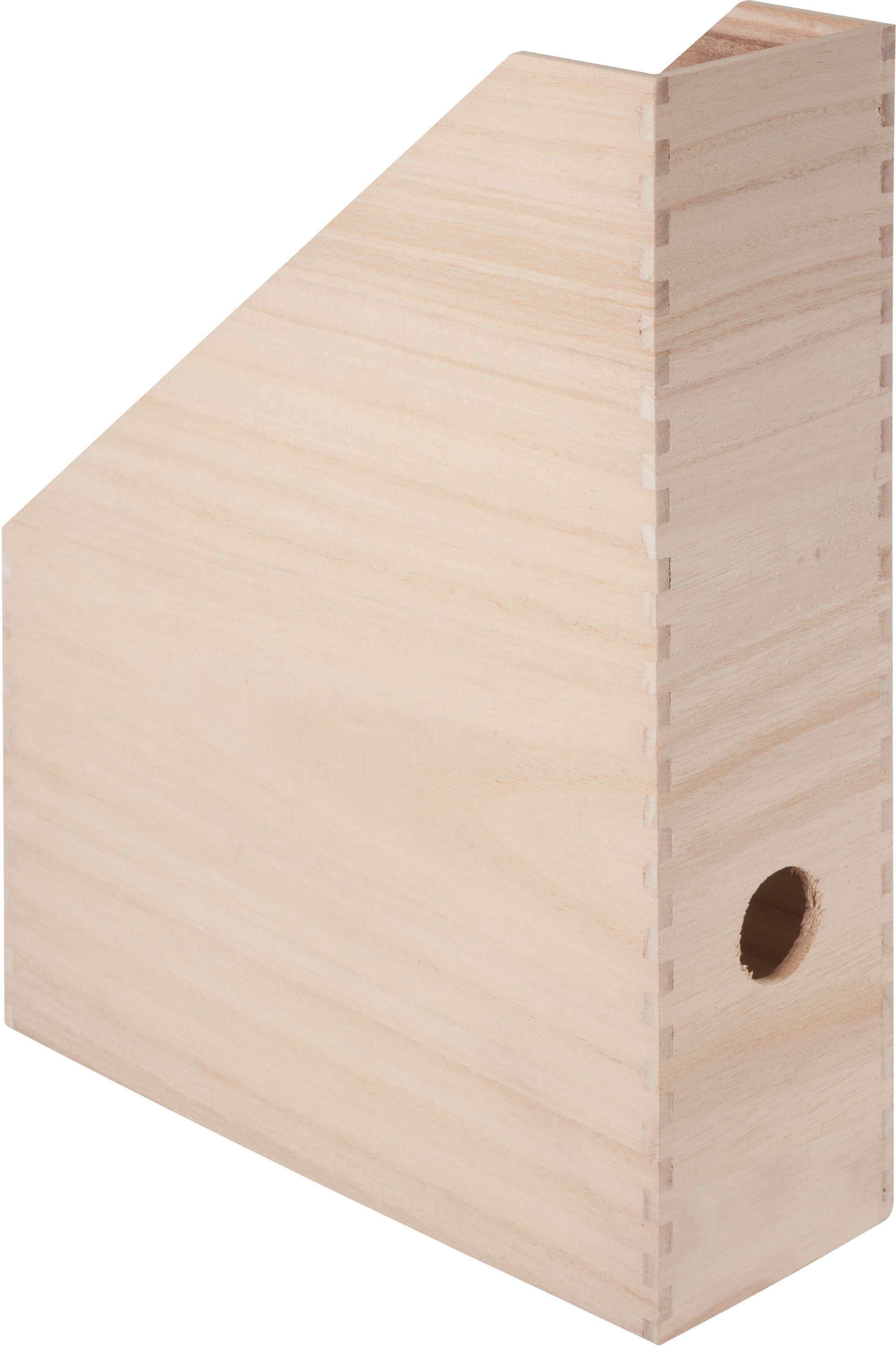 VBS Organizer Holz-Stehsammler Heft, unbehandelt