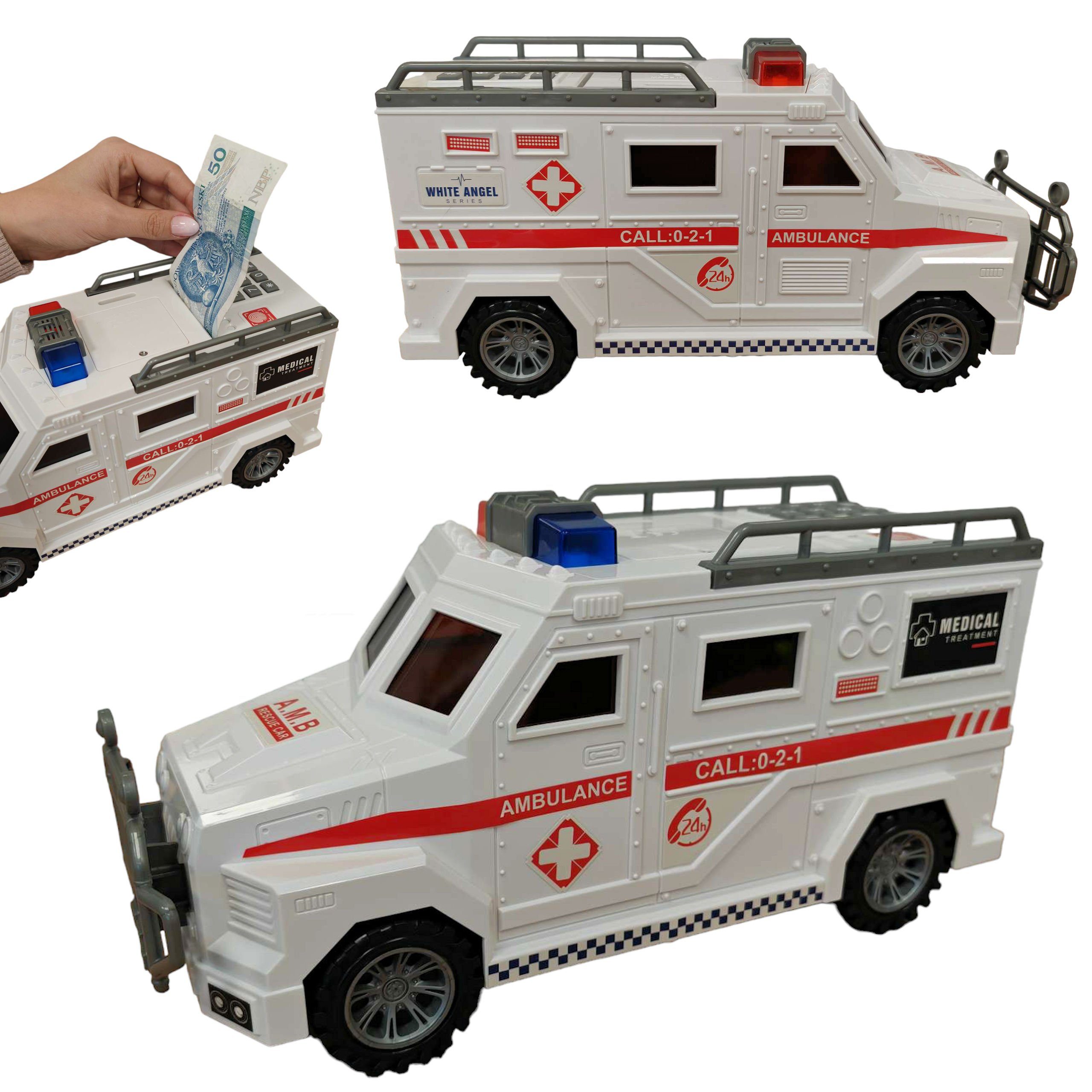 COIL Spardose Elektronisches Spardose, Sparschwein, Krankenwagen, günstig online kaufen