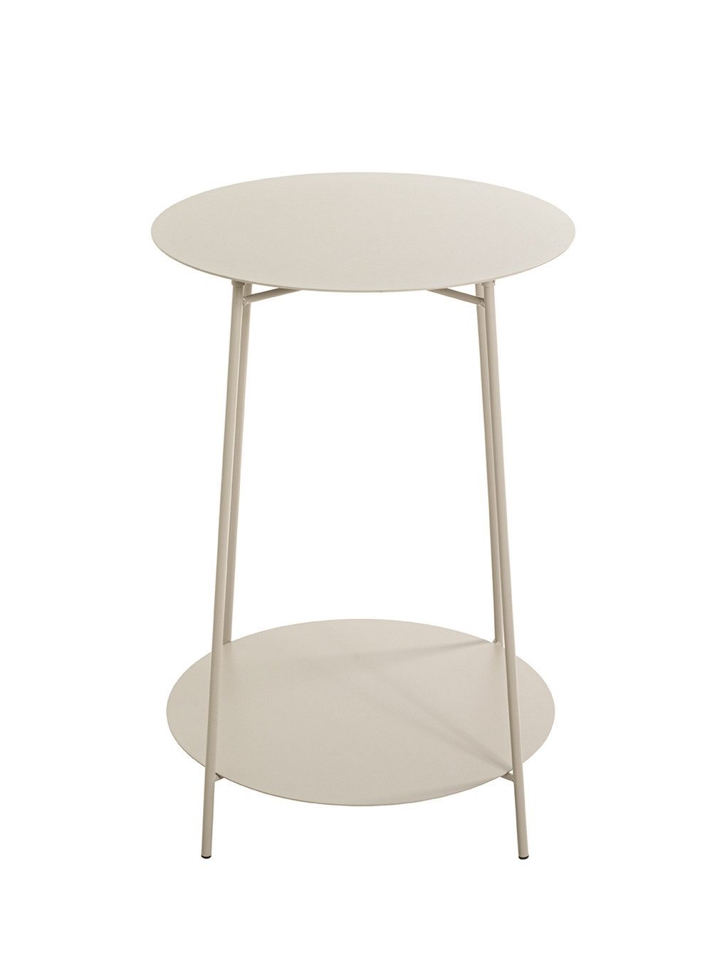 freiraum Beistelltisch 54183, in grau (Kaschmirgrau), Metall - 60x45cm (HxD)