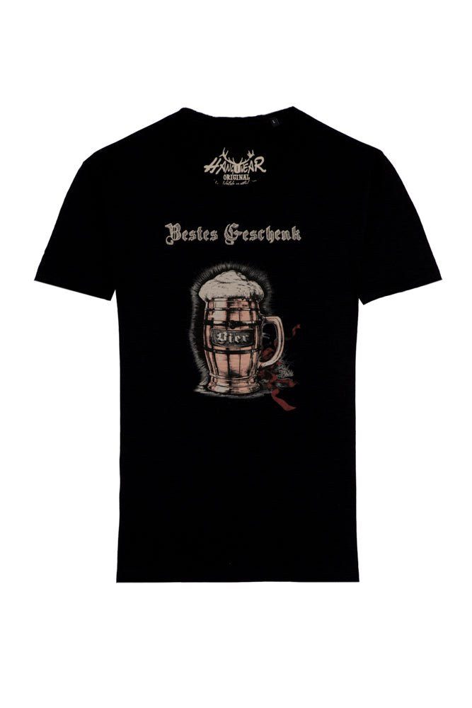 Hangowear T-Shirt Hangowear Herren T-Shirt Bestes Geschenk - schwarz