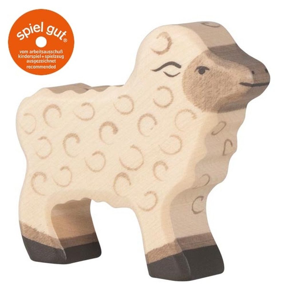 goki Spielfigur HOLZTIGER Lamm