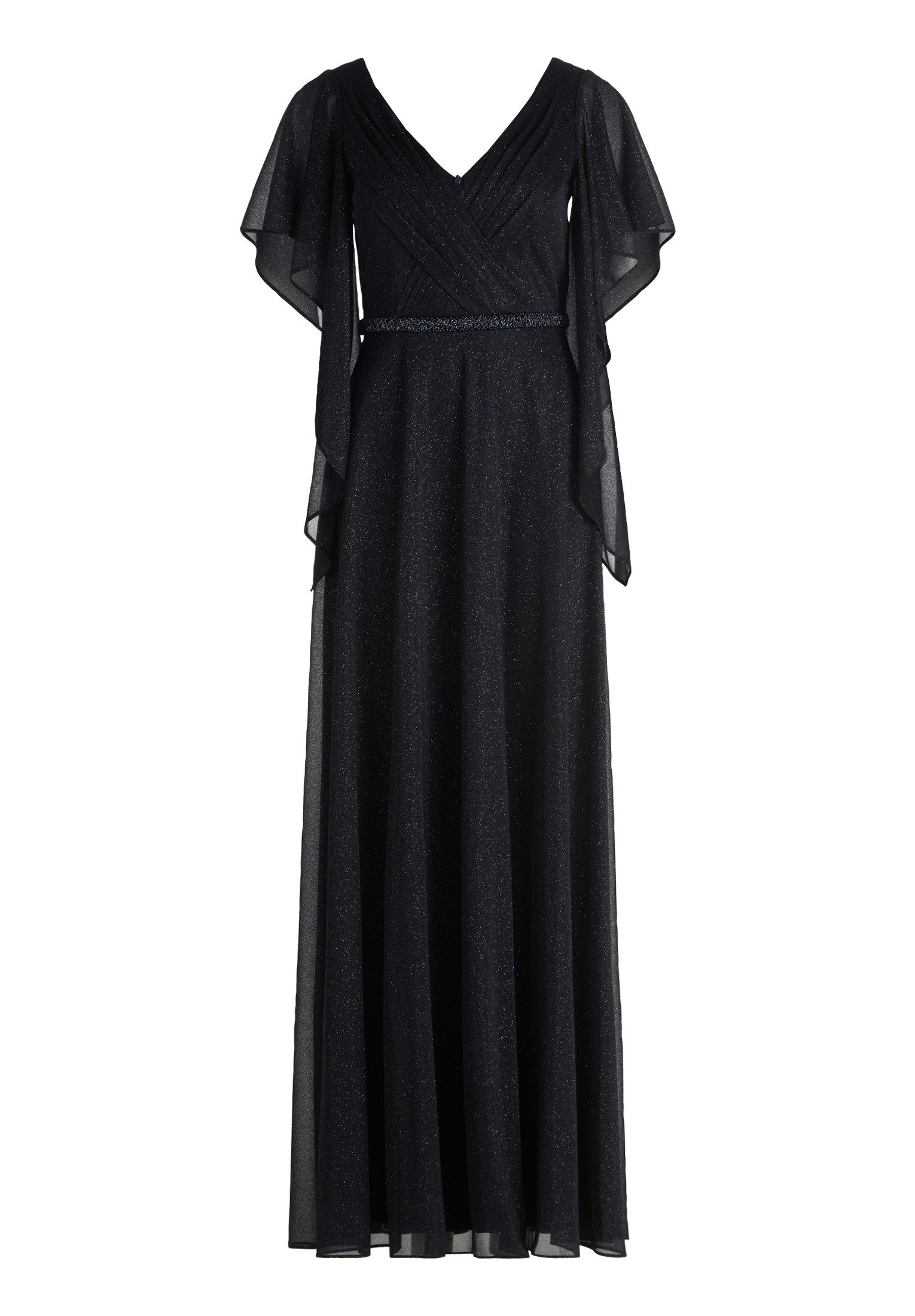 Vera Mont Abendkleid Damen Abendkleid im Glitzer-Look Falten