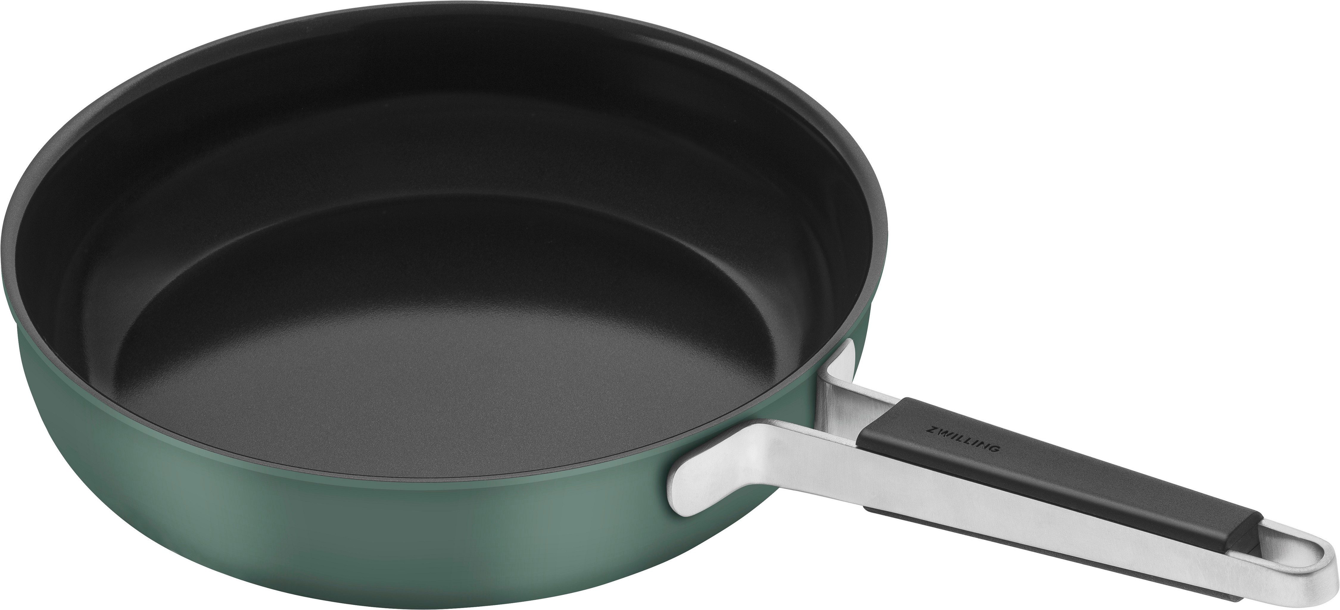 Zwilling Bratpfanne Pure, Edelstahl 18/10 (1-tlg), Keramikbeschichtung, Stay-Cool Griffe, Edelstahl